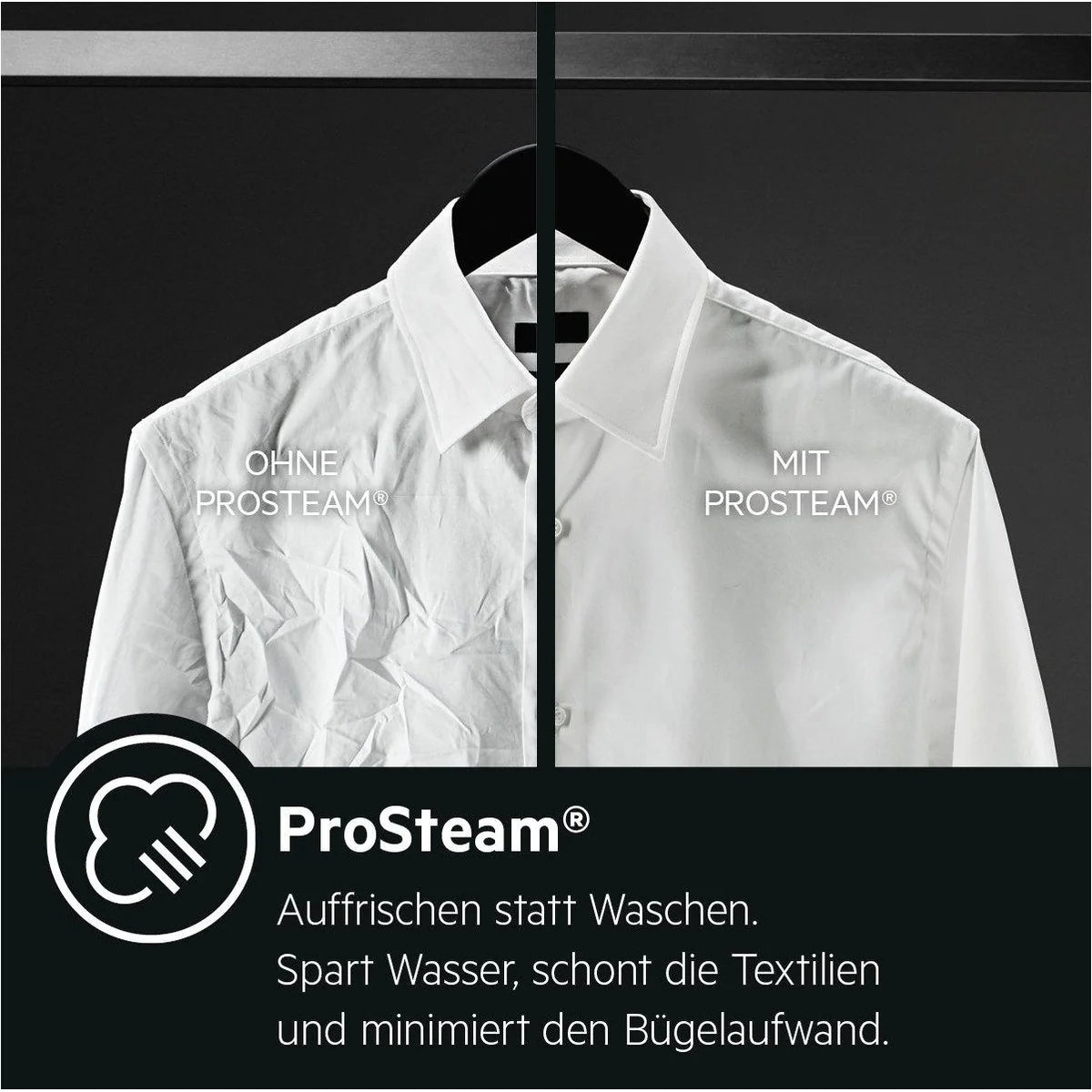 AEG Waschtrockner 7000 ProSteam L7WBA60680, 8 kg, 5 kg, 1600 U/min, sanfte Dampftechnologie 5