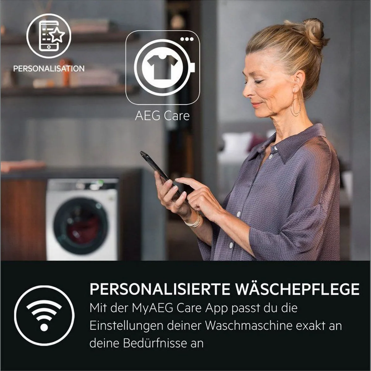 AEG LR9W80600 AbsoluteCare Waschmaschine, 10 kg, 1600 U/min, SoftWater-Technologie 2