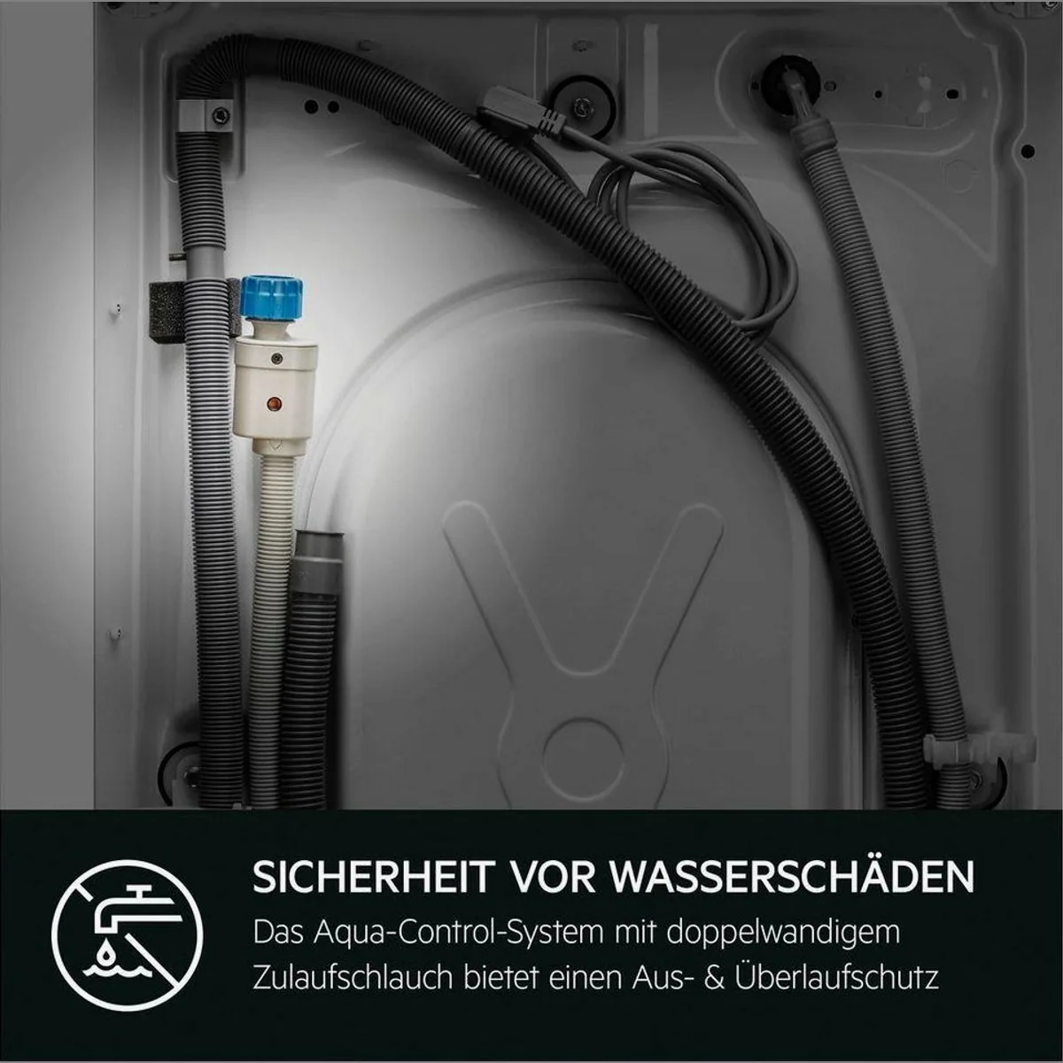 AEG LR6FA49FL Waschmaschine, 9 kg, Energieeffizienzklasse A, Hygiene-Programm mit Dampf 4