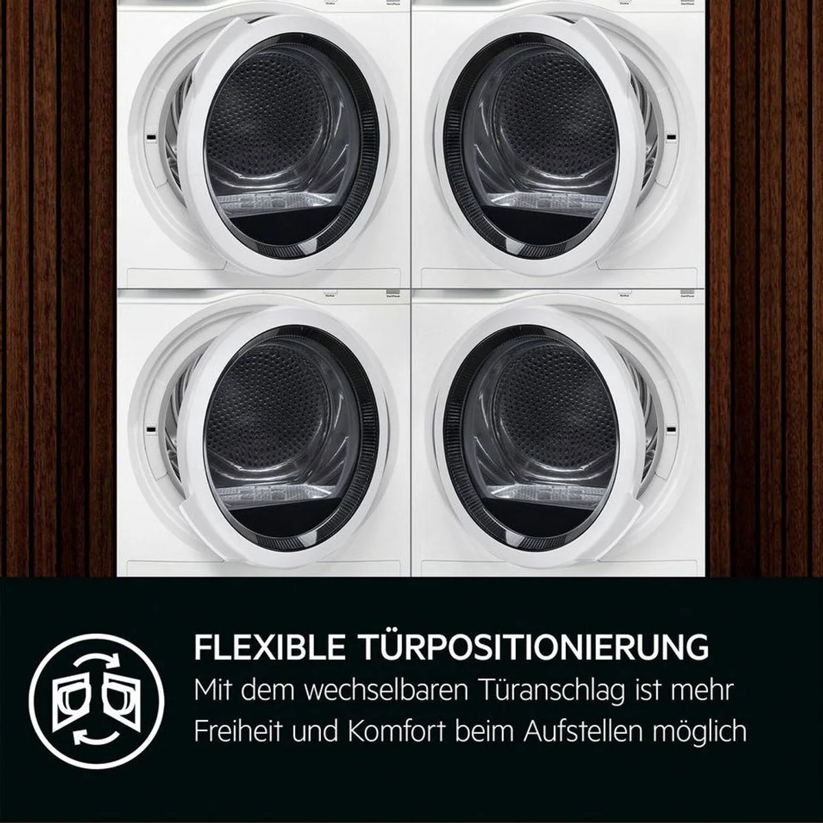 AEG Wärmepumpentrockner TR7T60690, energieeffizient, 9 kg Fassungsvermögen, Knitterschutz 4
