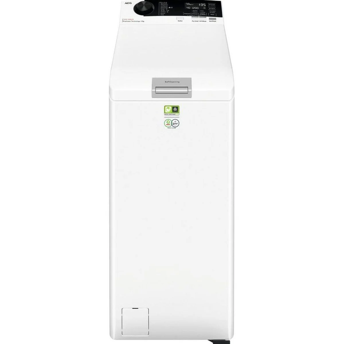 AEG LTR7A37STL Toplader-Waschmaschine, 7 kg, 1300 U/min, ProSteam-Technologie