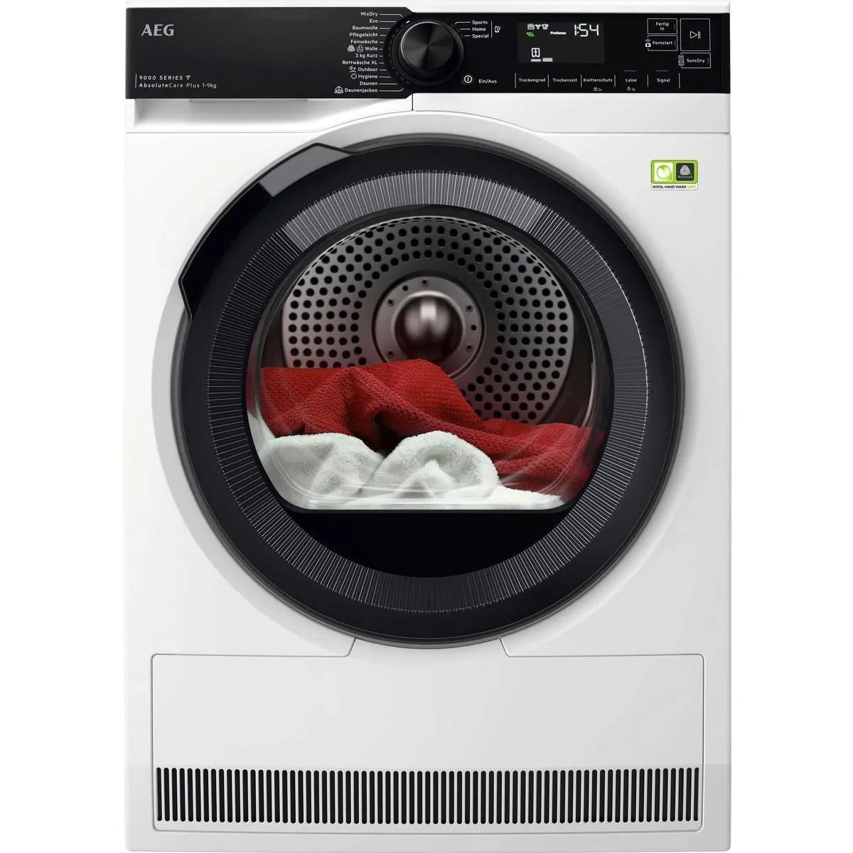 AEG TR9W75790 Wärmepumpentrockner, 3D-Scan-Technologie, Hygiene-Programm, App-gesteuert