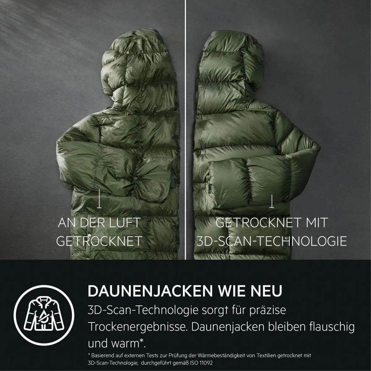 AEG TR9W75790 Wärmepumpentrockner, 3D-Scan-Technologie, Hygiene-Programm, App-gesteuert 4