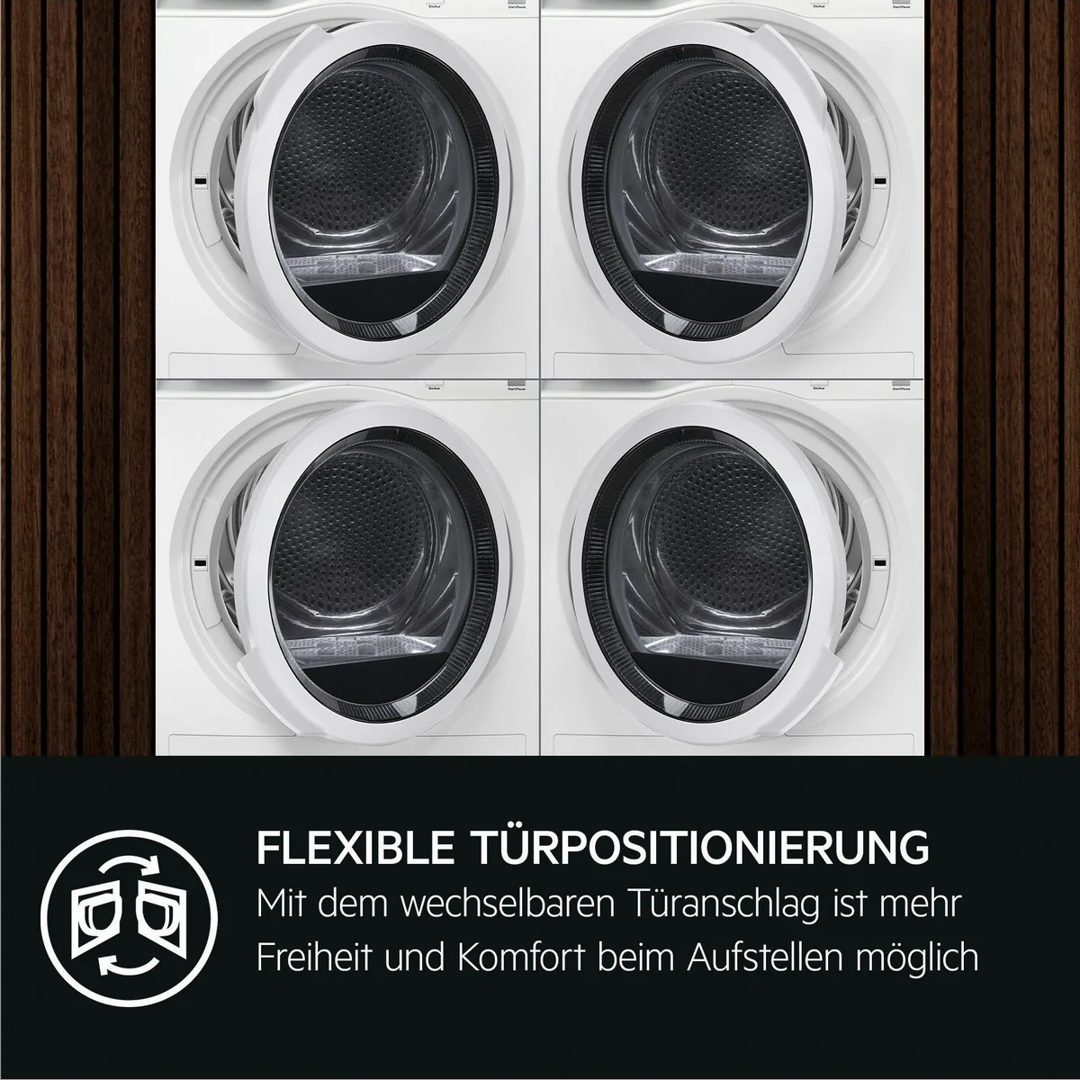 AEG Wärmepumpentrockner TR7TC86, effiziente Wärmepumpentechnologie, SensiDry-System 5
