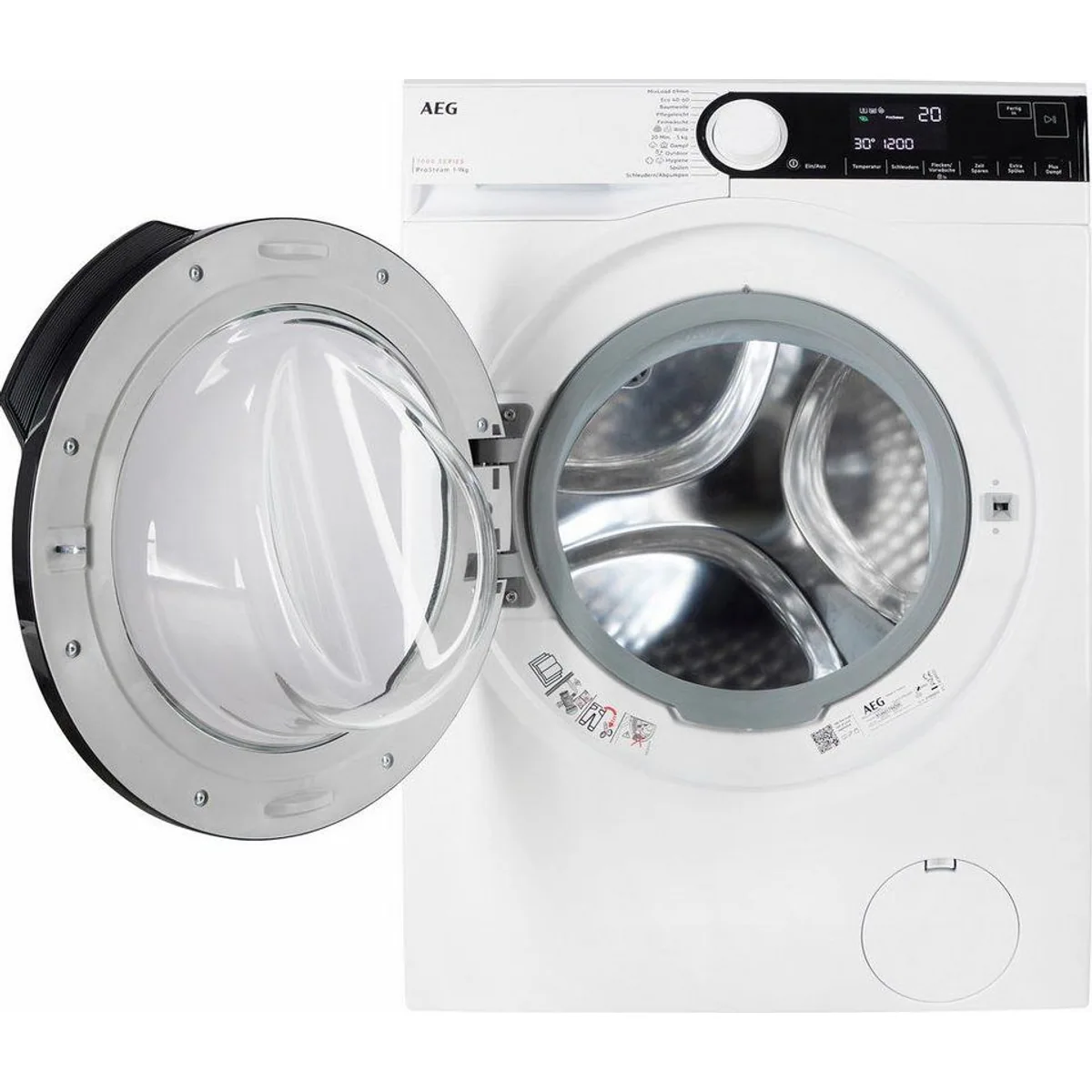 AEG LR7GA49FL Waschmaschine, 9 kg, 1400 U/min, ProSteam Dampffunktion 3