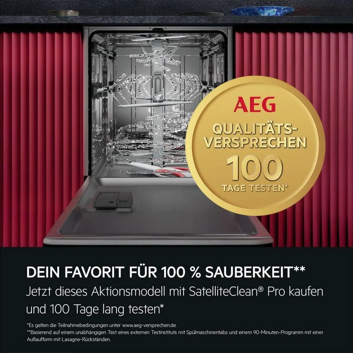 AEG GI8200A2TC Geschirrspüler, 60 cm, 14 Maßgedecke, leise 38 dB, 8,4 l Wasserverbrauch 4