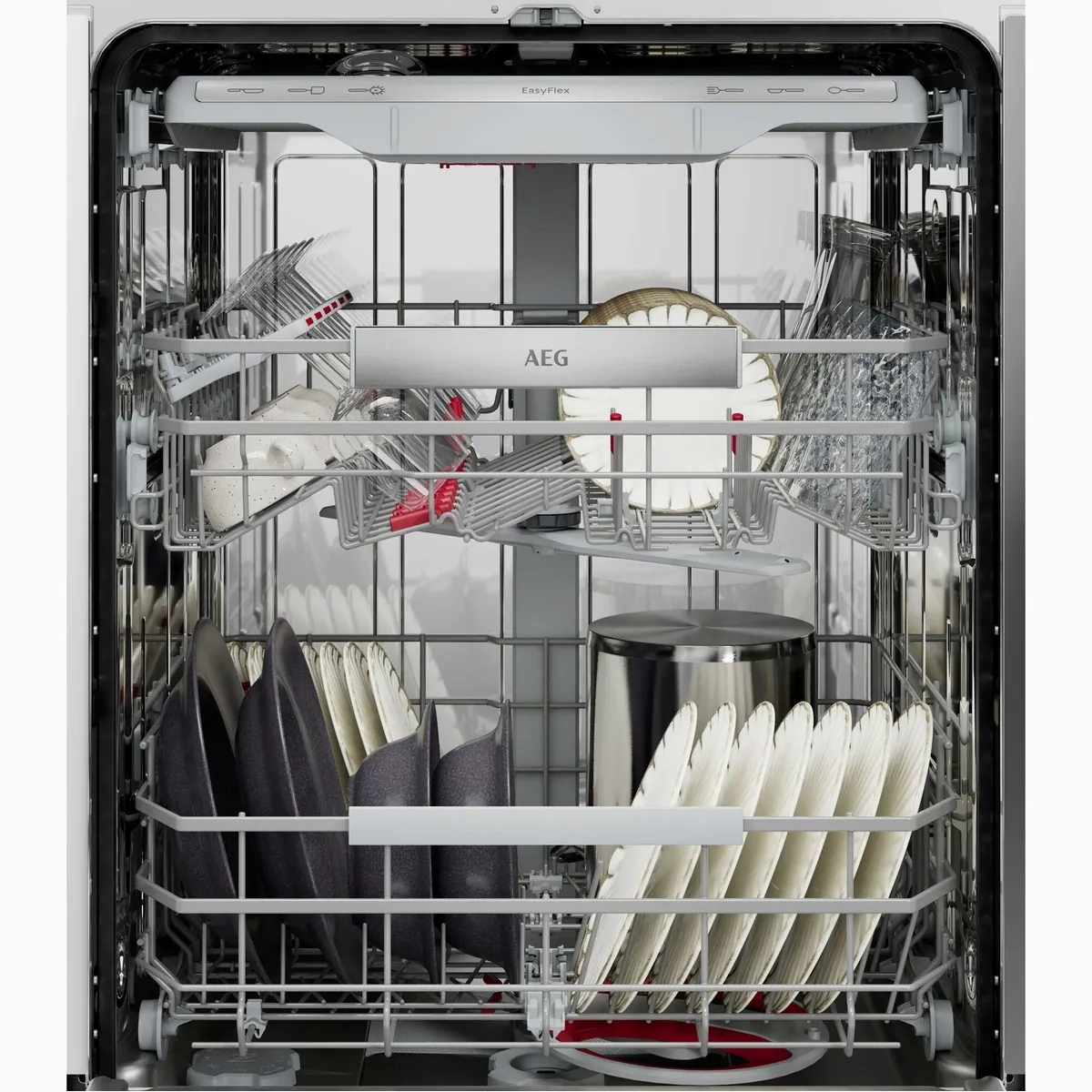 AEG GI8700B2SC Geschirrspüler XXL Serie 8000, 15 Maßgedecke, WiFi, effiziente Reinigungstechnologie 3