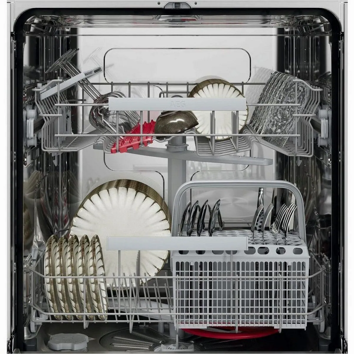 AEG GU620B2SCM Unterbaugeschirrspüler, starke Sprühabdeckung, flexible Startzeitvorwahl, energieeffizient 3