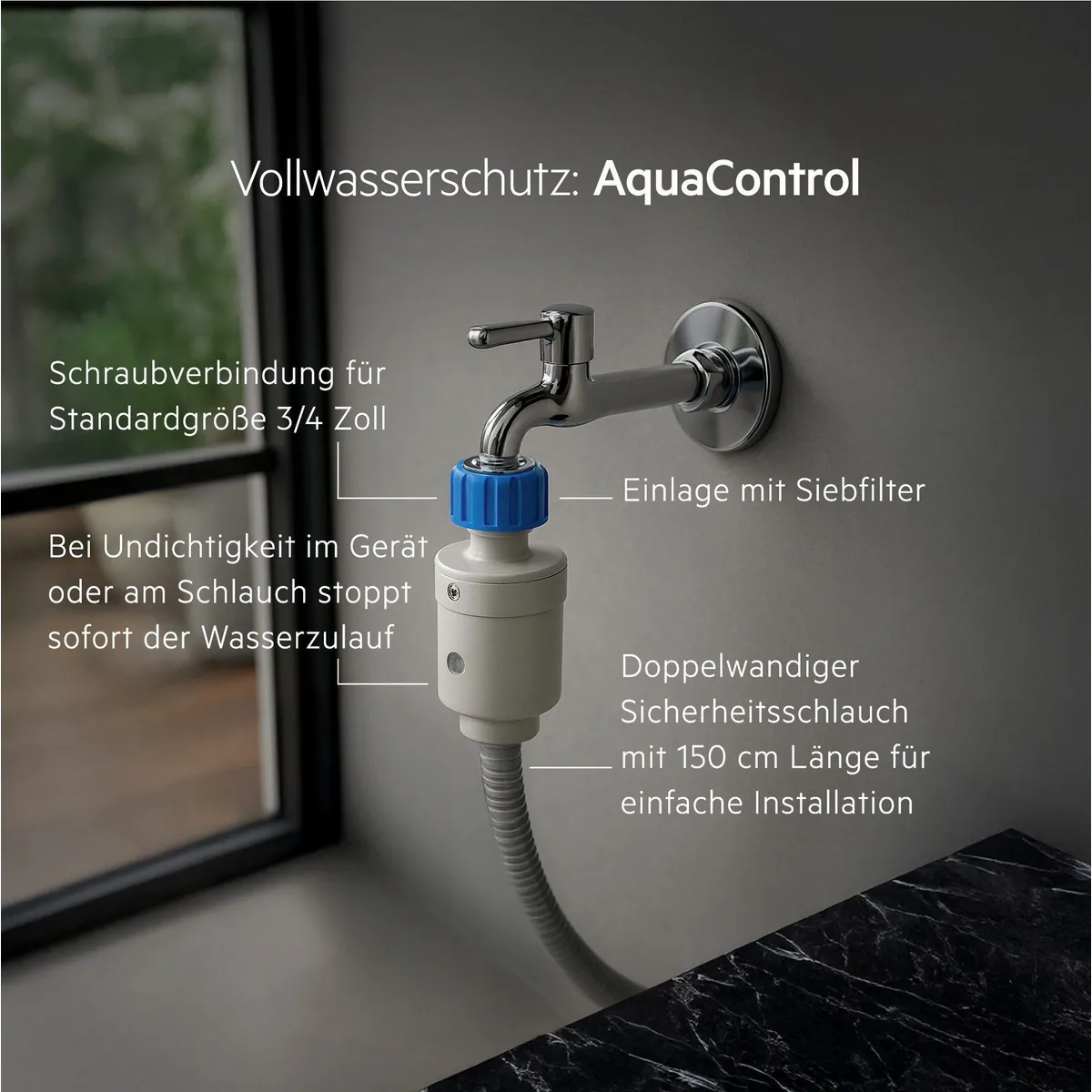 AEG LR6FE48FL Waschmaschine, 8 kg Fassungsvermögen, 1400 U/min, energieeffizient 3