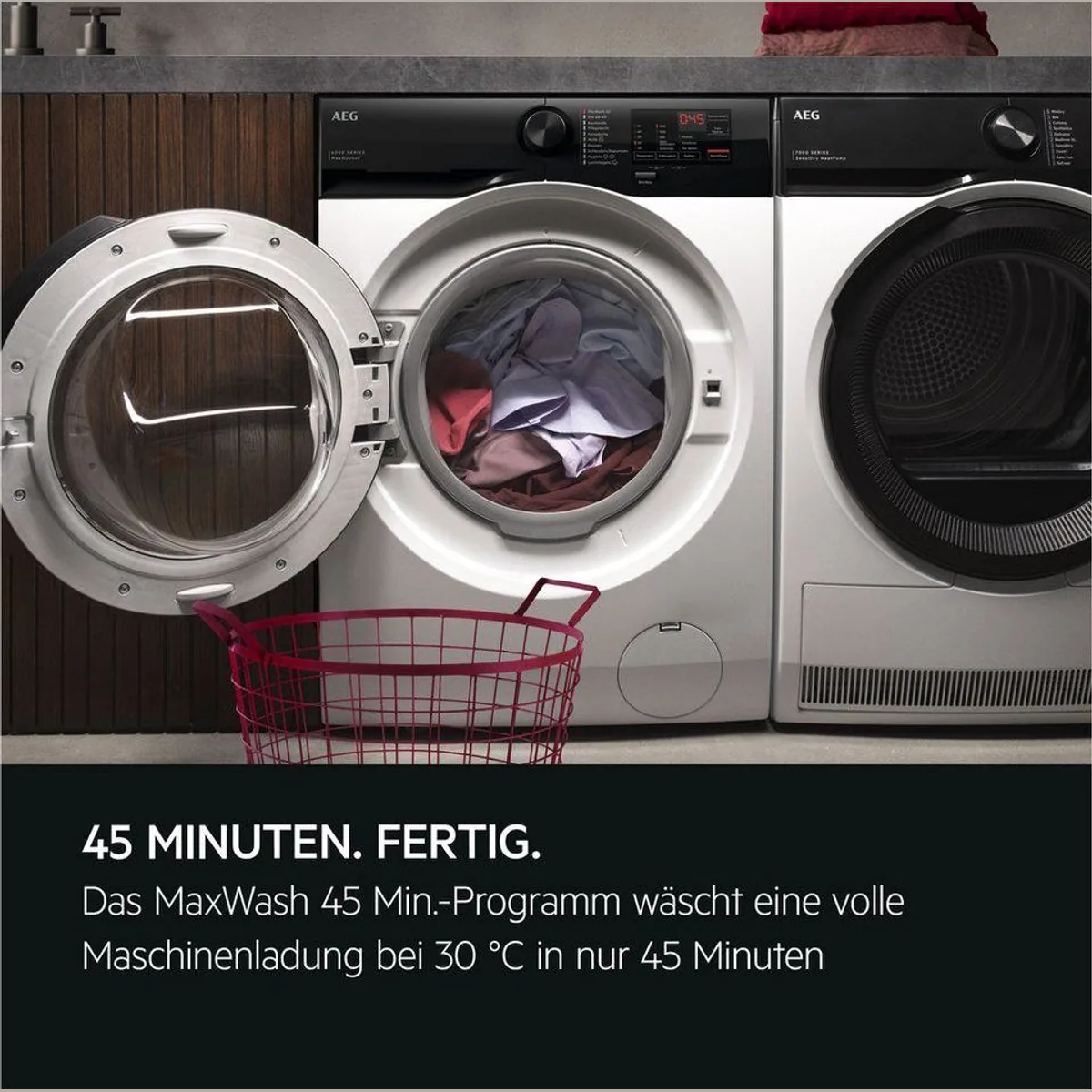 AEG LR6FE49FL Waschmaschine, 9 kg, 1400 U/min, Energieeffizienz A 3