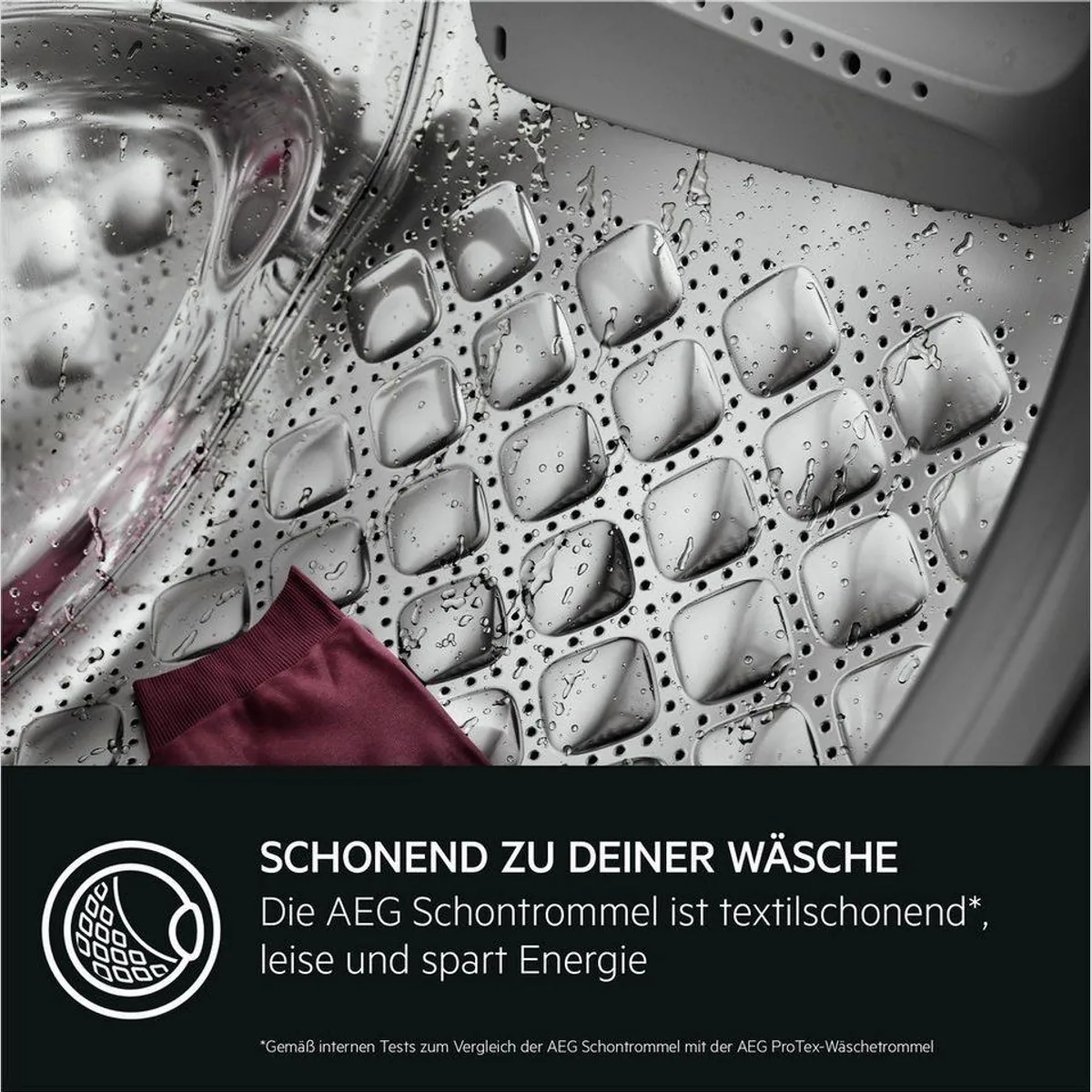 AEG LR6FE49FL Waschmaschine, 9 kg, 1400 U/min, Energieeffizienz A 5