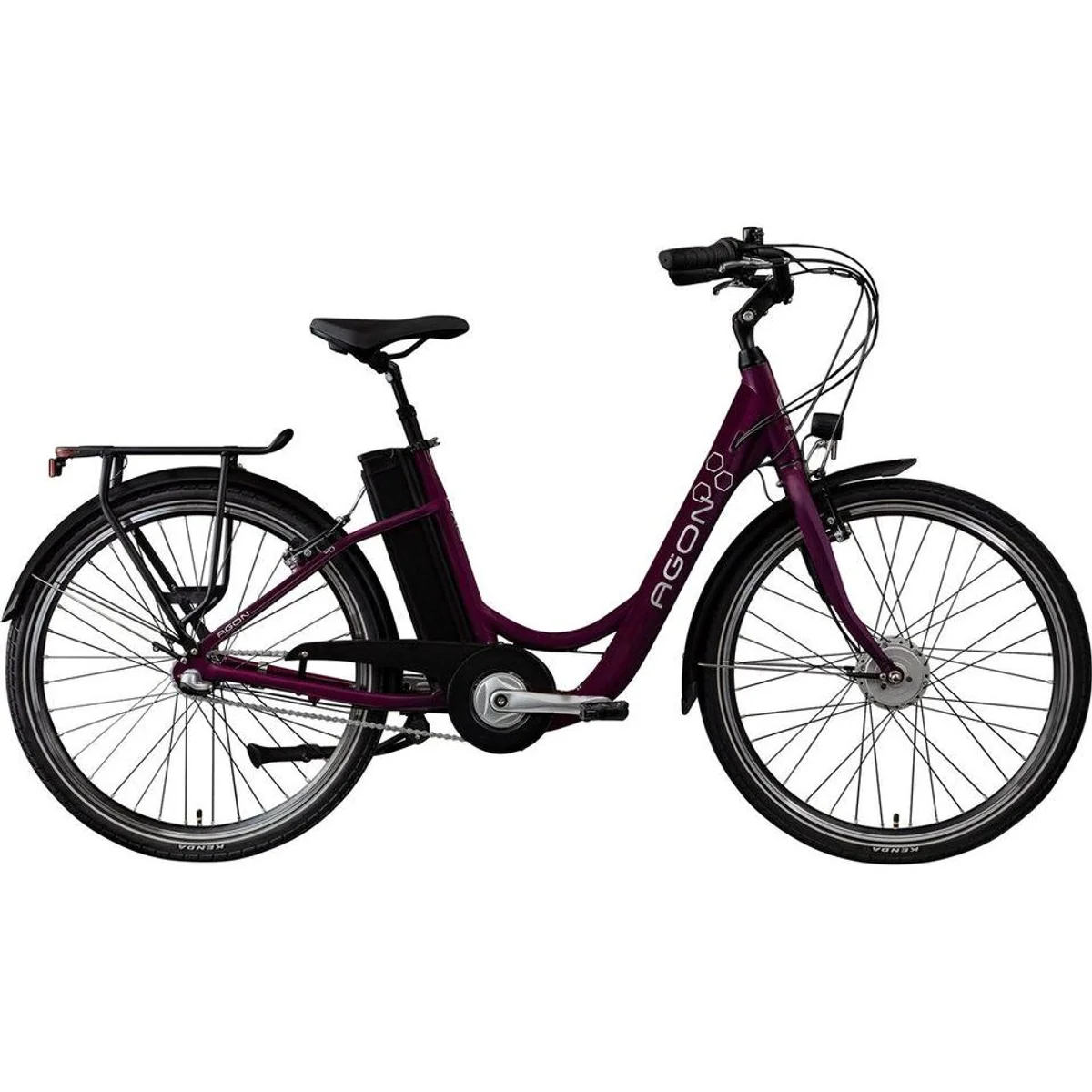 Agon E-Bike Cityrad Axis, 3 Gang Nabenschaltung, 536 Wh Akkuleistung