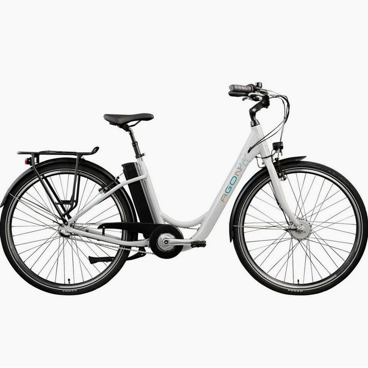 Agon E-Bike Cityrad Aurora, 3-Gang Nabenschaltung, 536 Wh Akku — Komfort, Effizienz, Design