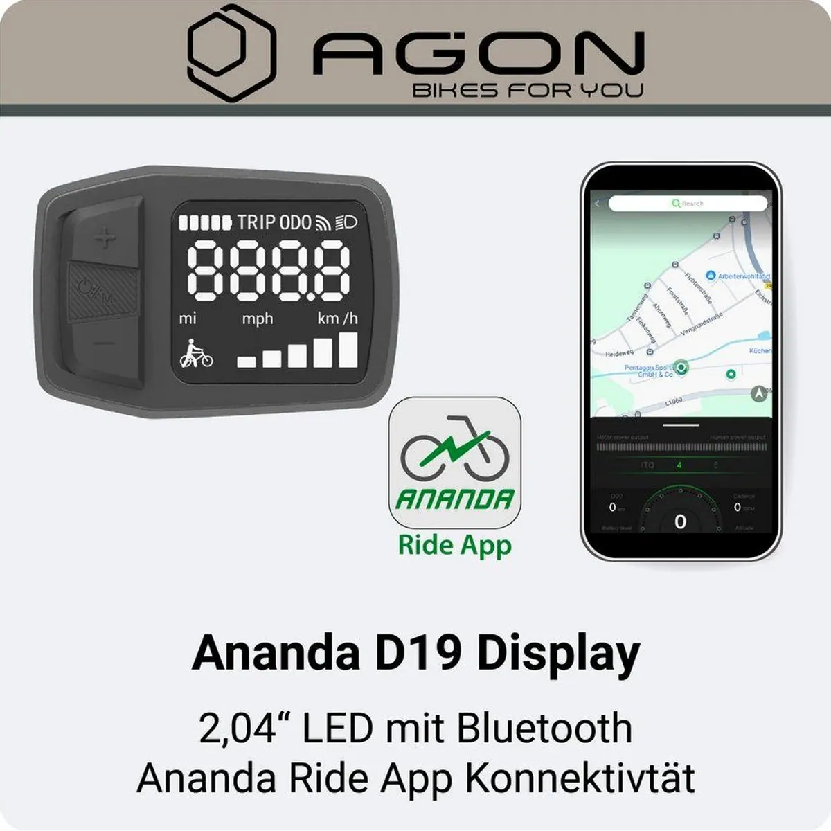 Agon E-Bike Cityrad Aurora, 3-Gang Nabenschaltung, 536 Wh Akku — Komfort, Effizienz, Design 4