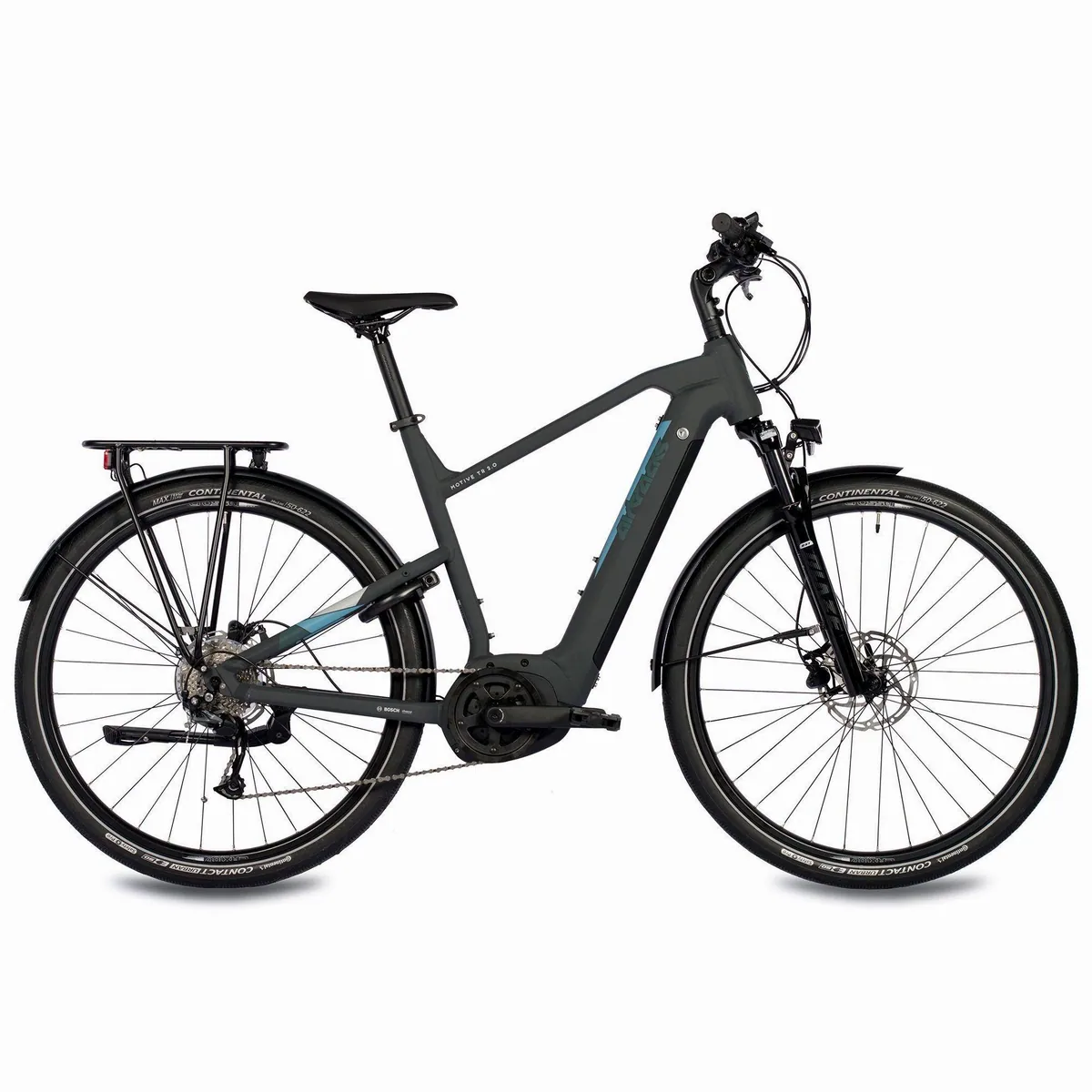 Airtracks MOTIV TR.2.0 E-Bike, Bosch Performance Line, 9-Gang Shimano, 500 Wh Akku