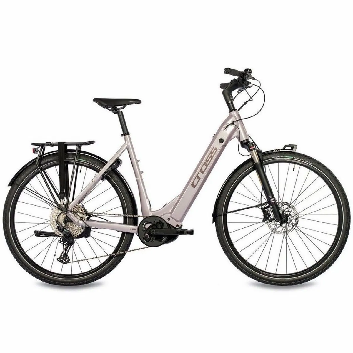 Airtracks NOVA Trekking E-Bike Damen, Bosch Performance Line CX, 12-Gang, 625 Wh 2