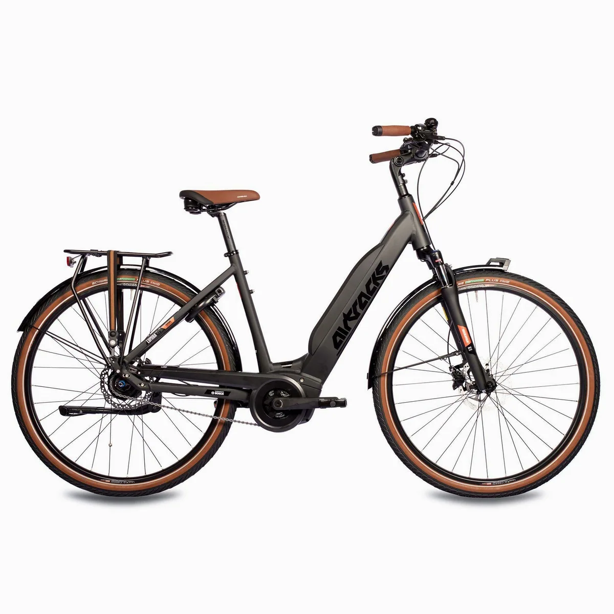 Airtracks Lumina LS City E-Bike Cityrad 28 Zoll, Bosch Active Plus, 8-Gang Shimano Nexus