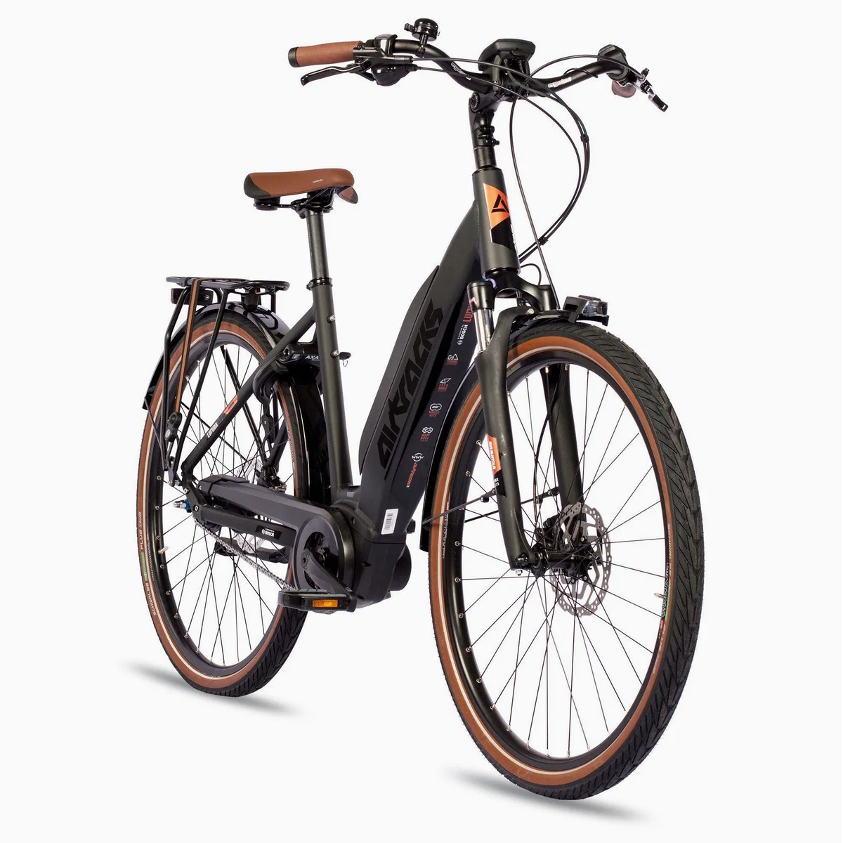 Airtracks Lumina LS City E-Bike Cityrad 28 Zoll, Bosch Active Plus, 8-Gang Shimano Nexus 5