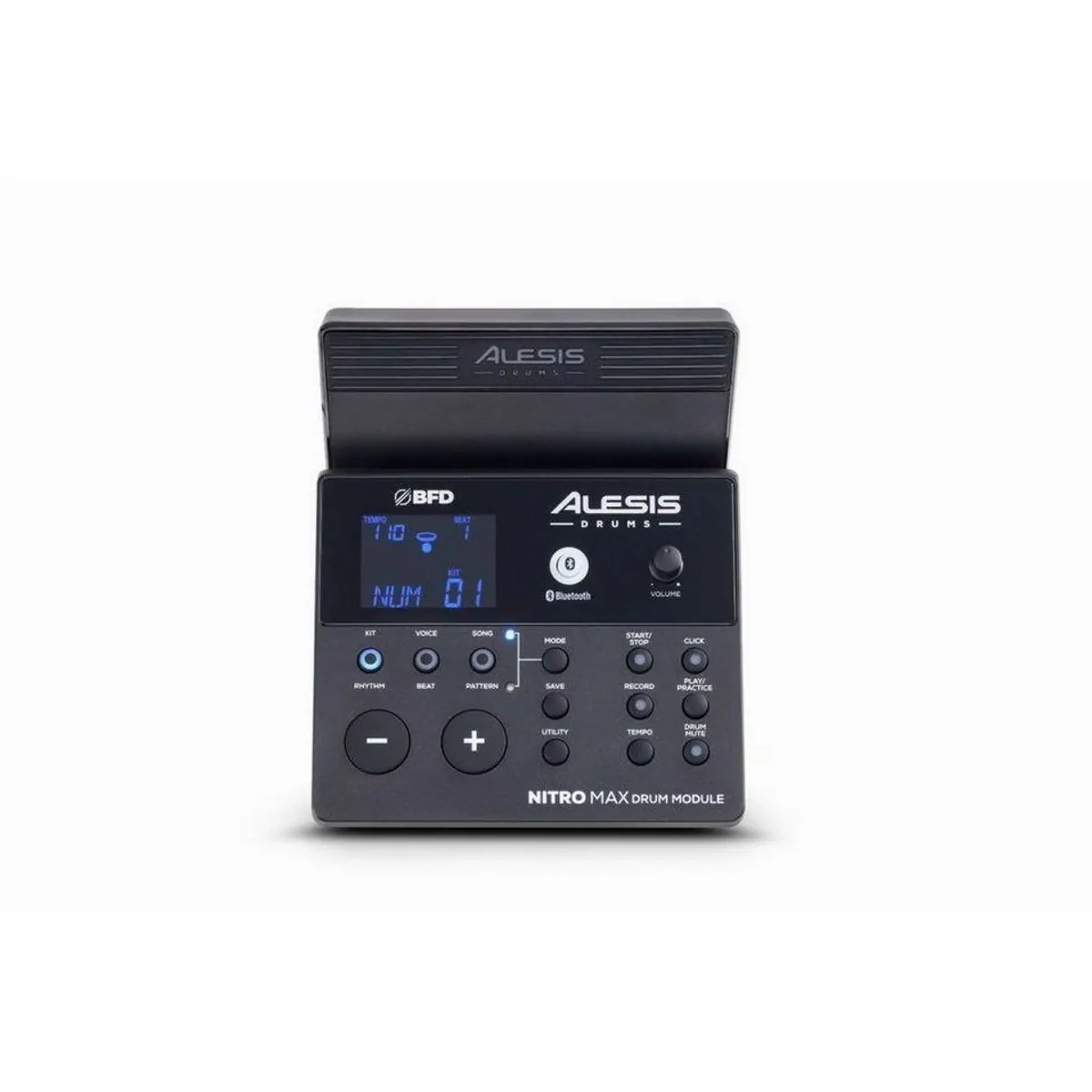 ALESIS Nitro Max Kit, Hochwertige Mesh Heads, Bluetooth-Konnektivität, Umfassende Lernfunktionen 2