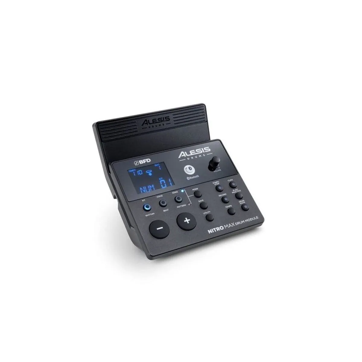 ALESIS Nitro Max Kit, Hochwertige Mesh Heads, Bluetooth-Konnektivität, Umfassende Lernfunktionen 3