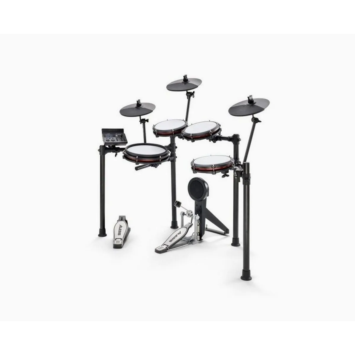 ALESIS Nitro Max Kit, Hochwertige Mesh Heads, Bluetooth-Konnektivität, Umfassende Lernfunktionen 5