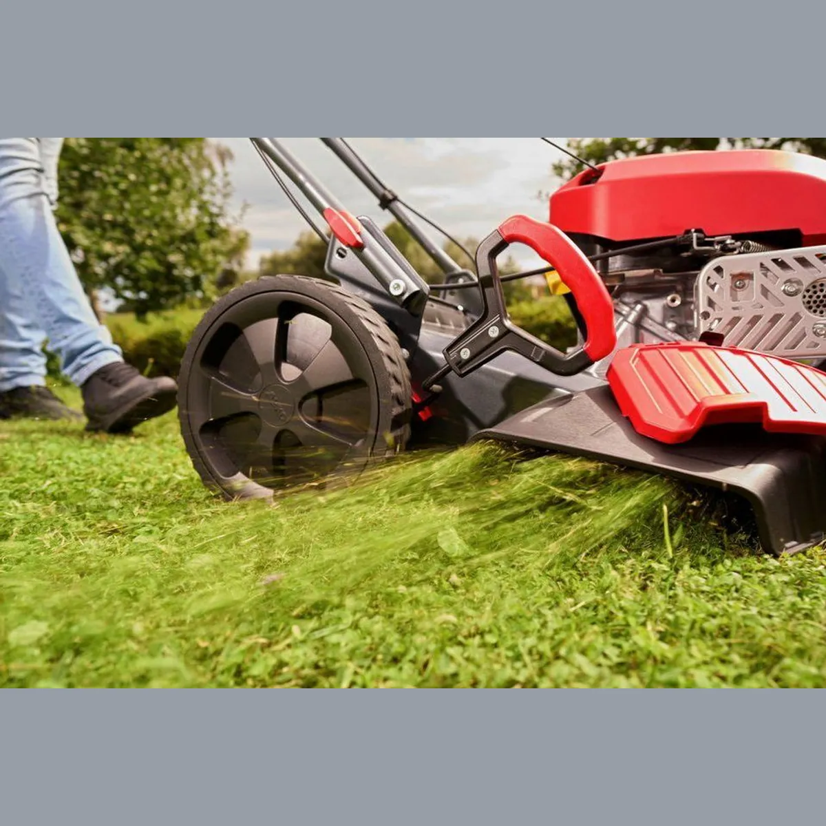 AL-KO Benzinrasenmäher 4.66 SP-D EASY, 4-in-1 Funktion, ergonomischer Führungsholm 2