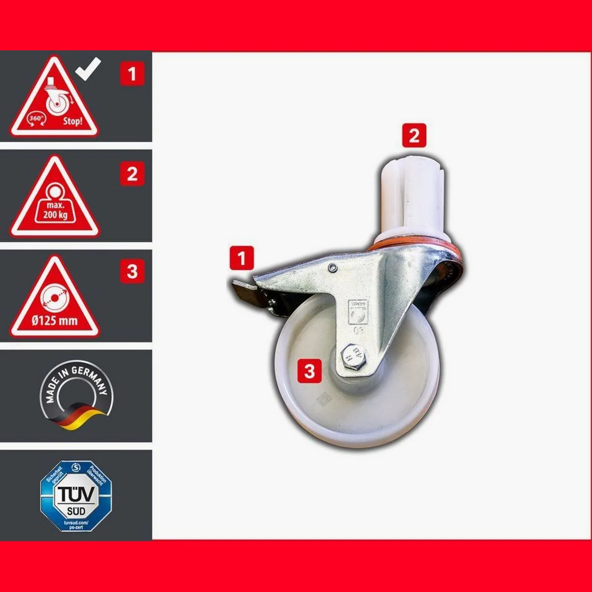 ALTEC Aluminium Klappgerüst AluKlik ECO, kinderleichter Aufbau, hohe Flexibilität, TÜV geprüft 5