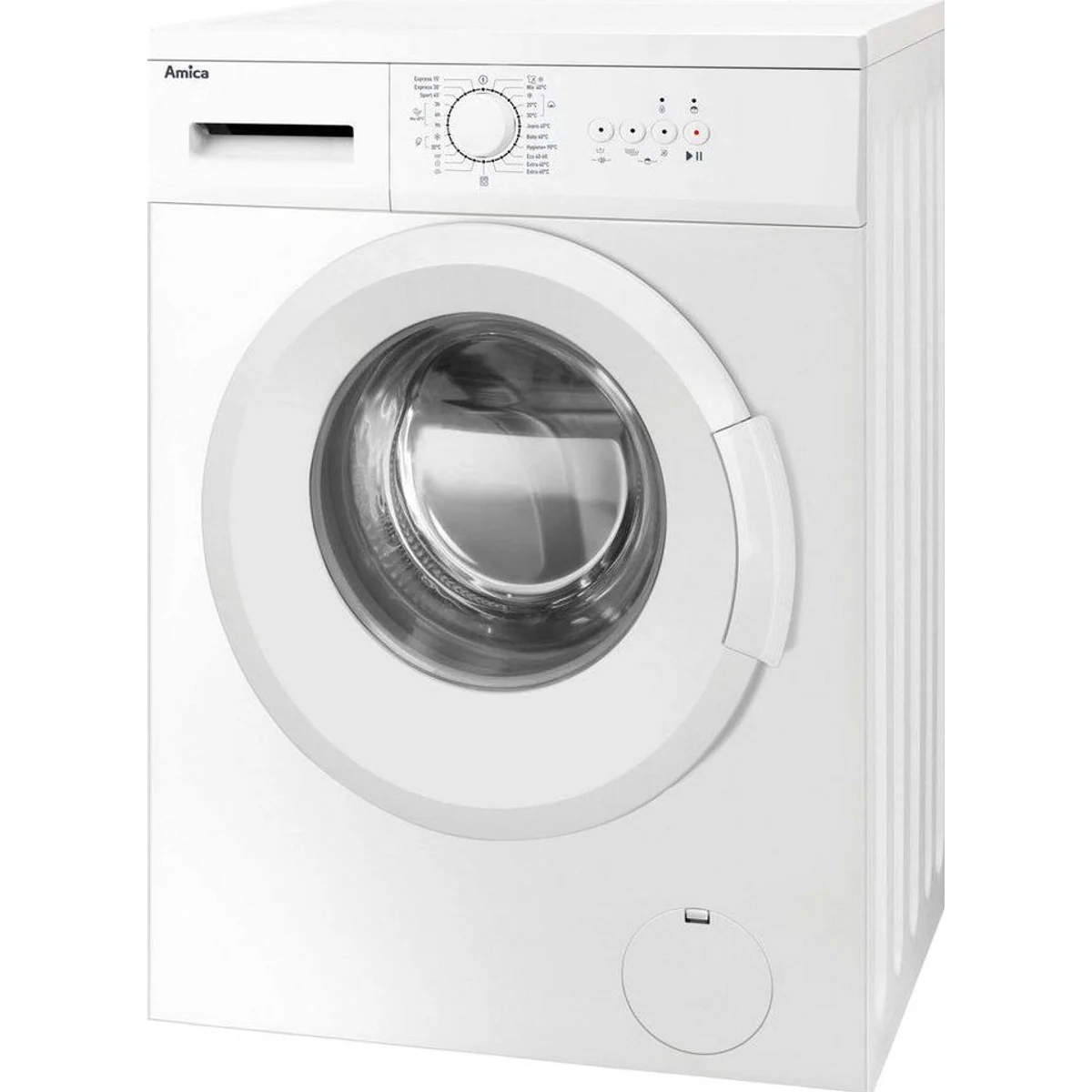 Amica WA 461 022 / PPS 61002 W Waschmaschine, 6 kg, 1000 U/min — Kindersicherung, Schaumerkennung, Startzeitvorwahl 5