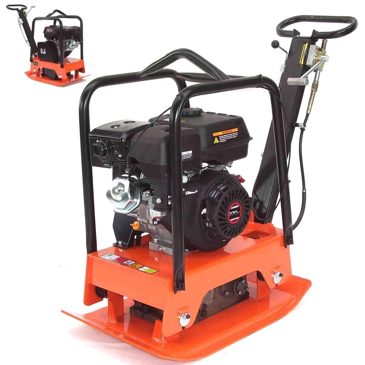 Apex Rüttelplatte 160 kg, 30.5 kN Verdichtungsleistung, 6.5 PS Benzinmotor