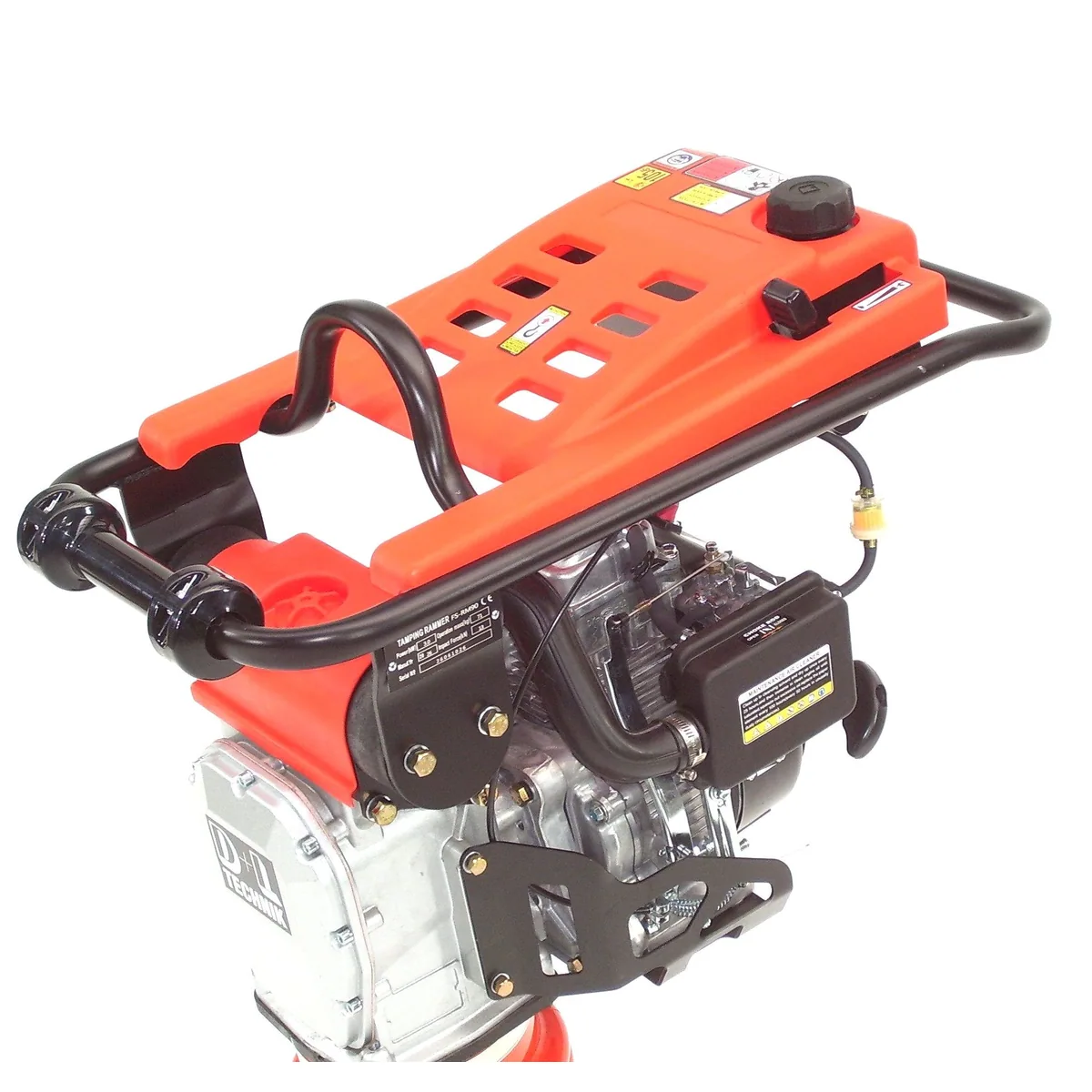 Apex Vibrationsstampfer 90, kraftvoller 4 PS Motor, stabile Stampferplatte 5