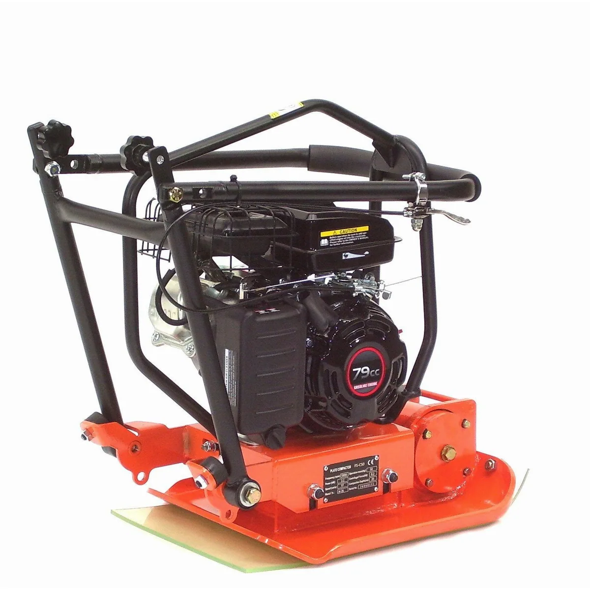 Apex Rüttelplatte 50, 3PS Motor, 8 kN Verdichtungsleistung — ideal für Pflasterarbeiten 2