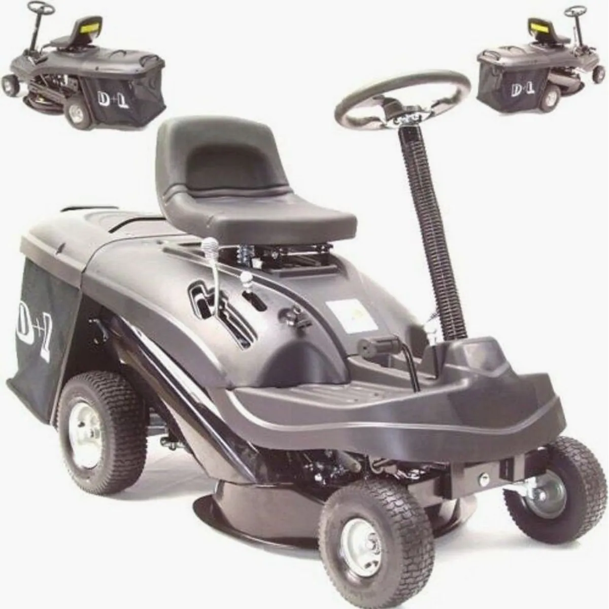 Apex Benzinrasenmäher 610, 6,5 PS, Elektrostart, 150 L Fangkorb