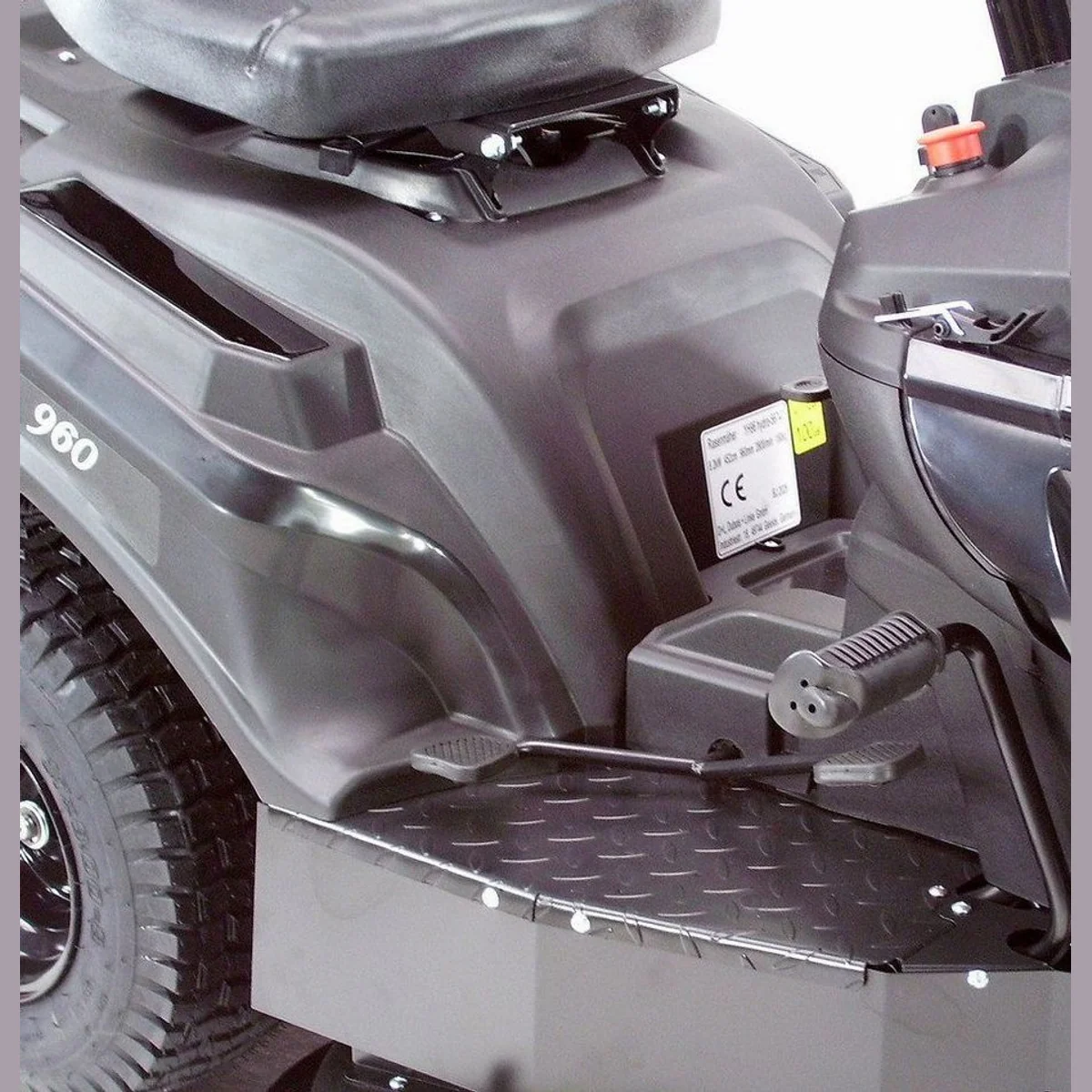 Apex Benzinrasenmäher 960 Hydrostat, 11PS Motor, 210L Fangkorb, 5-fach Schnitthöhenverstellung 3