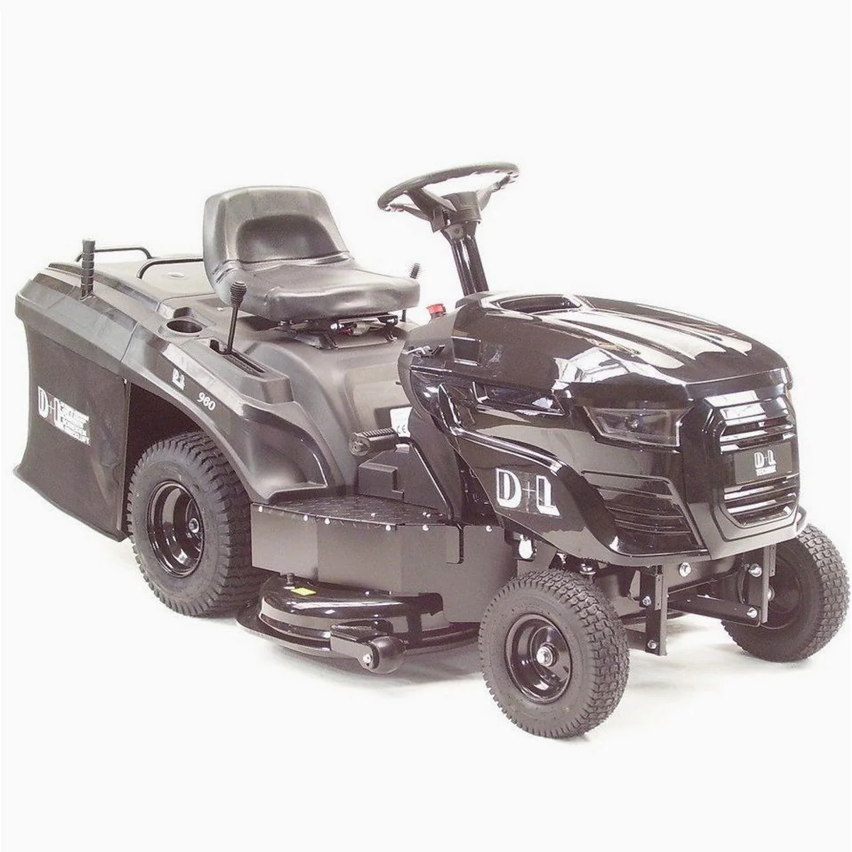 Apex Benzinrasenmäher 960, leistungsstarker 11PS Motor, 210L Fangkorb, Elektrostart 5