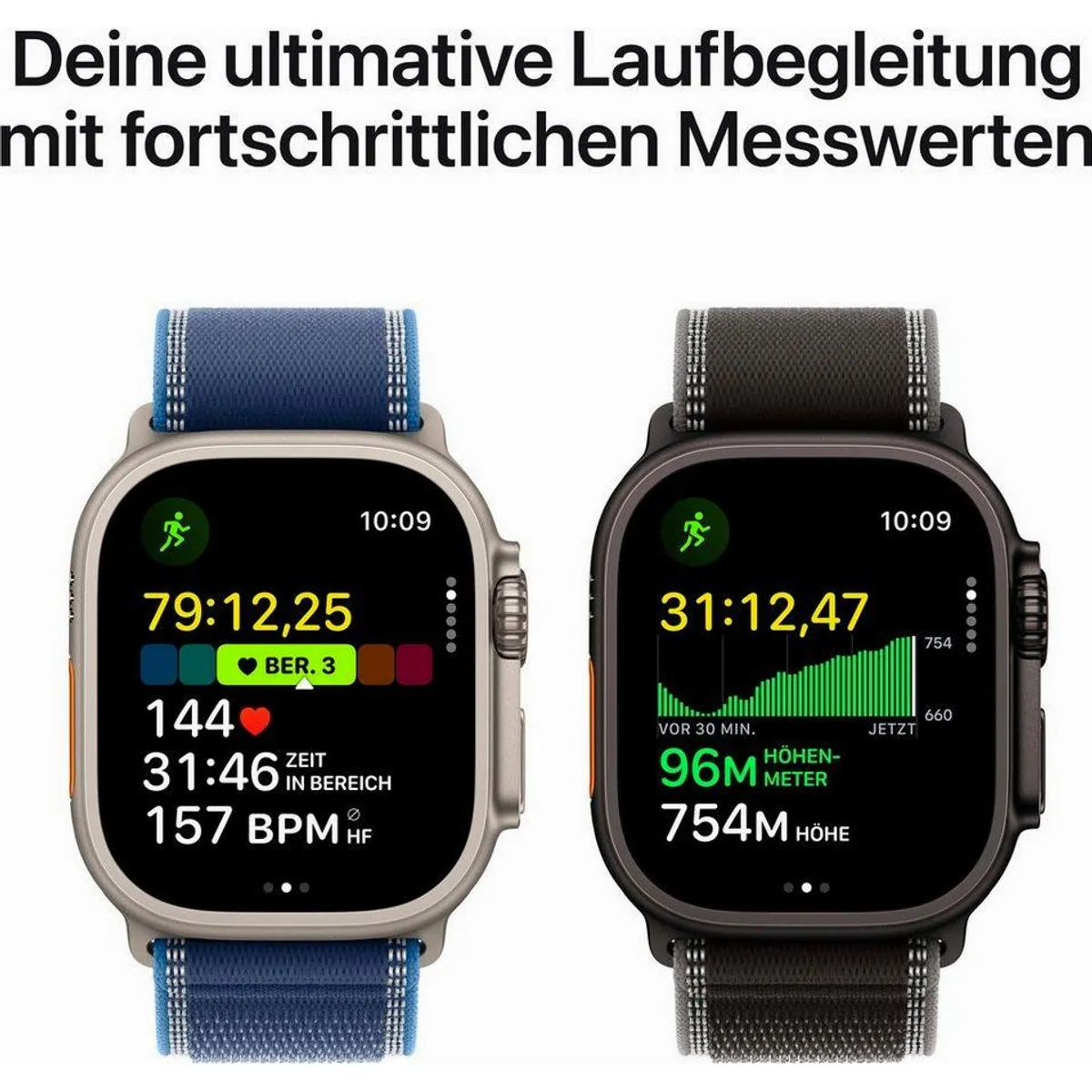 Apple Watch Ultra 3 GPS + Cellular, integrierte Satellitenkommunikation, Dual-Frequenz GPS 5