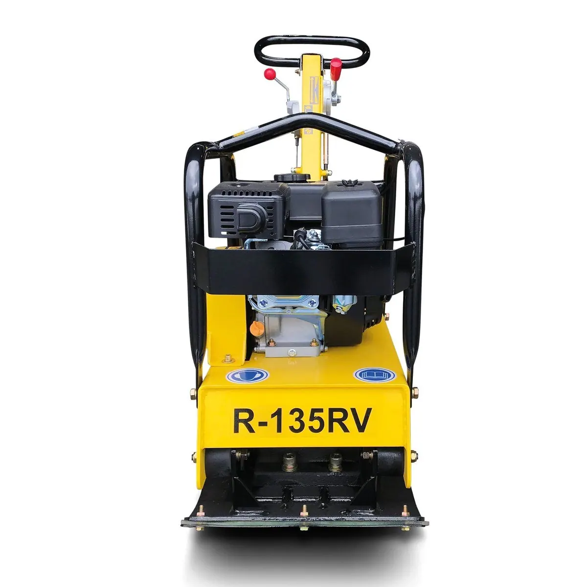 BAMATO Rüttelplatte R-135RV, 4300 vpm, robustes 3-tlg. Zubehörset 3