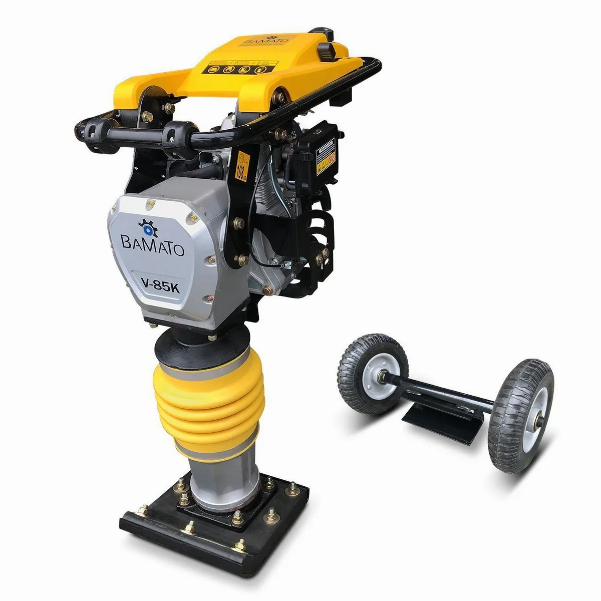 BAMATO Vibrationsstampfer V-85K, kompakt, robust, vielseitig einsetzbar
