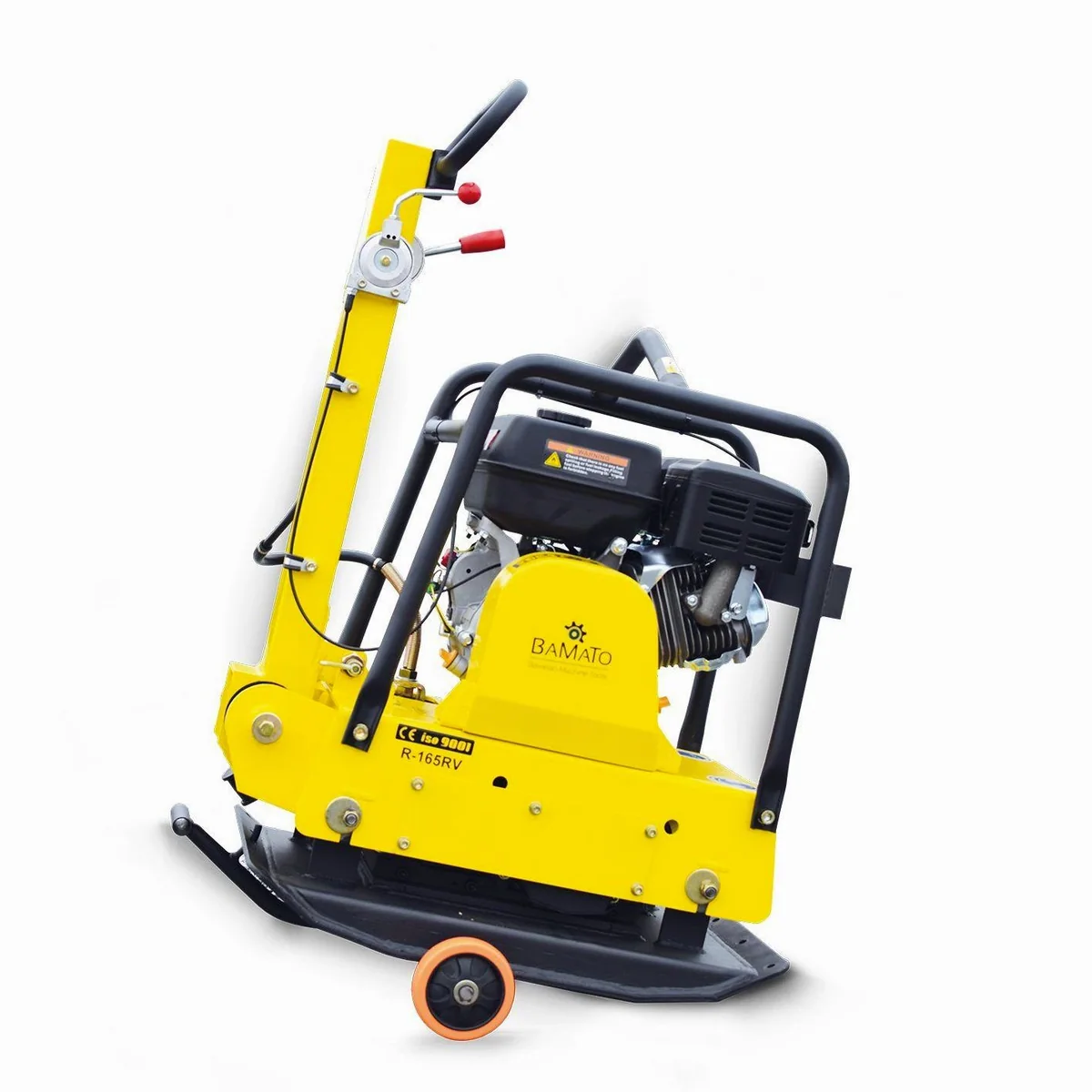 BAMATO Rüttelplatte R-165RV, 30,5 kN Verdichtungsdruck, wendiges Handling 2