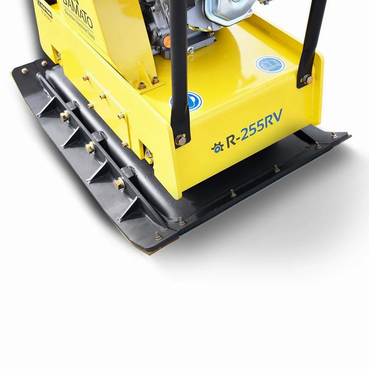 BAMATO Rüttelplatte R-255RV, max. 3750 vpm, 8,2 kW Benzinmotor, inklusive Zubehör 5