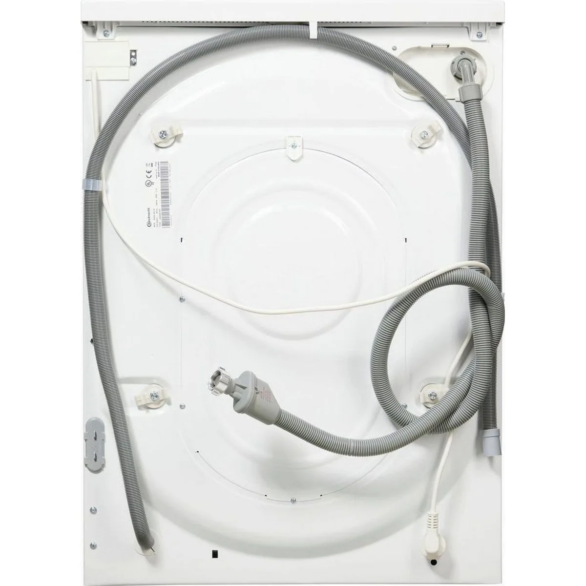 BAUKNECHT WWA 843 B Waschmaschine, 8 kg Fassungsvermögen, ProSilent-Motor 5