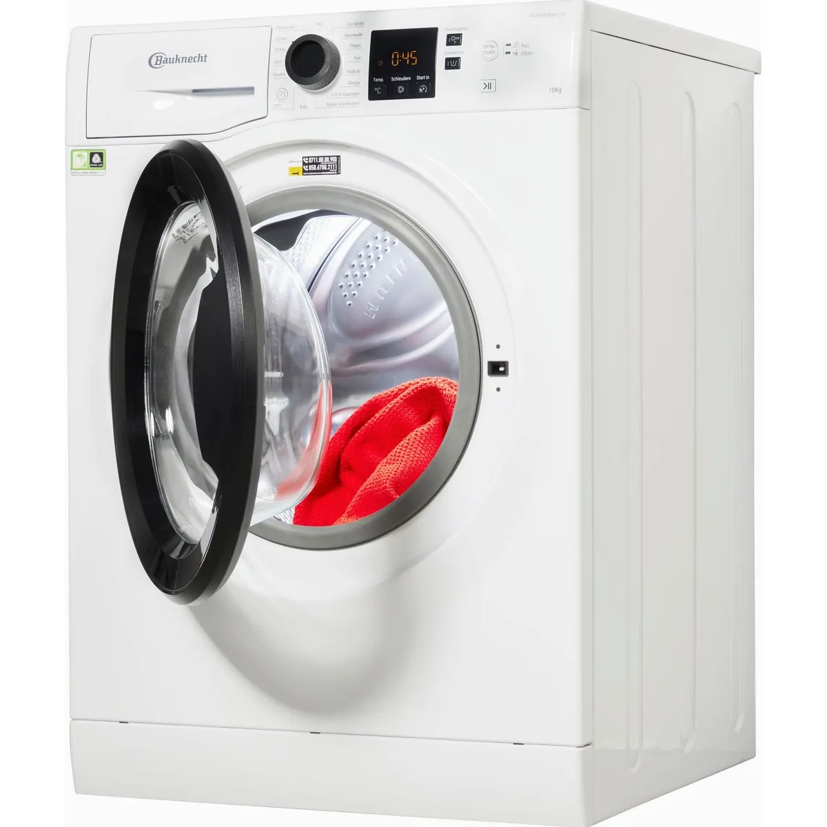 BAUKNECHT BPW 1014 A Waschmaschine, 10 kg Fassungsvermögen, 1400 U/min 4