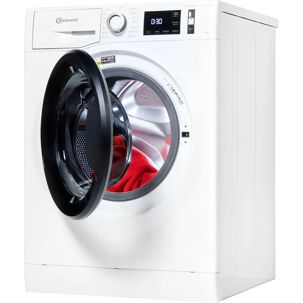 BAUKNECHT Waschmaschine Super Eco 9464 A, 9 kg, 1400 U/min, herausragende Energieeffizienz 2