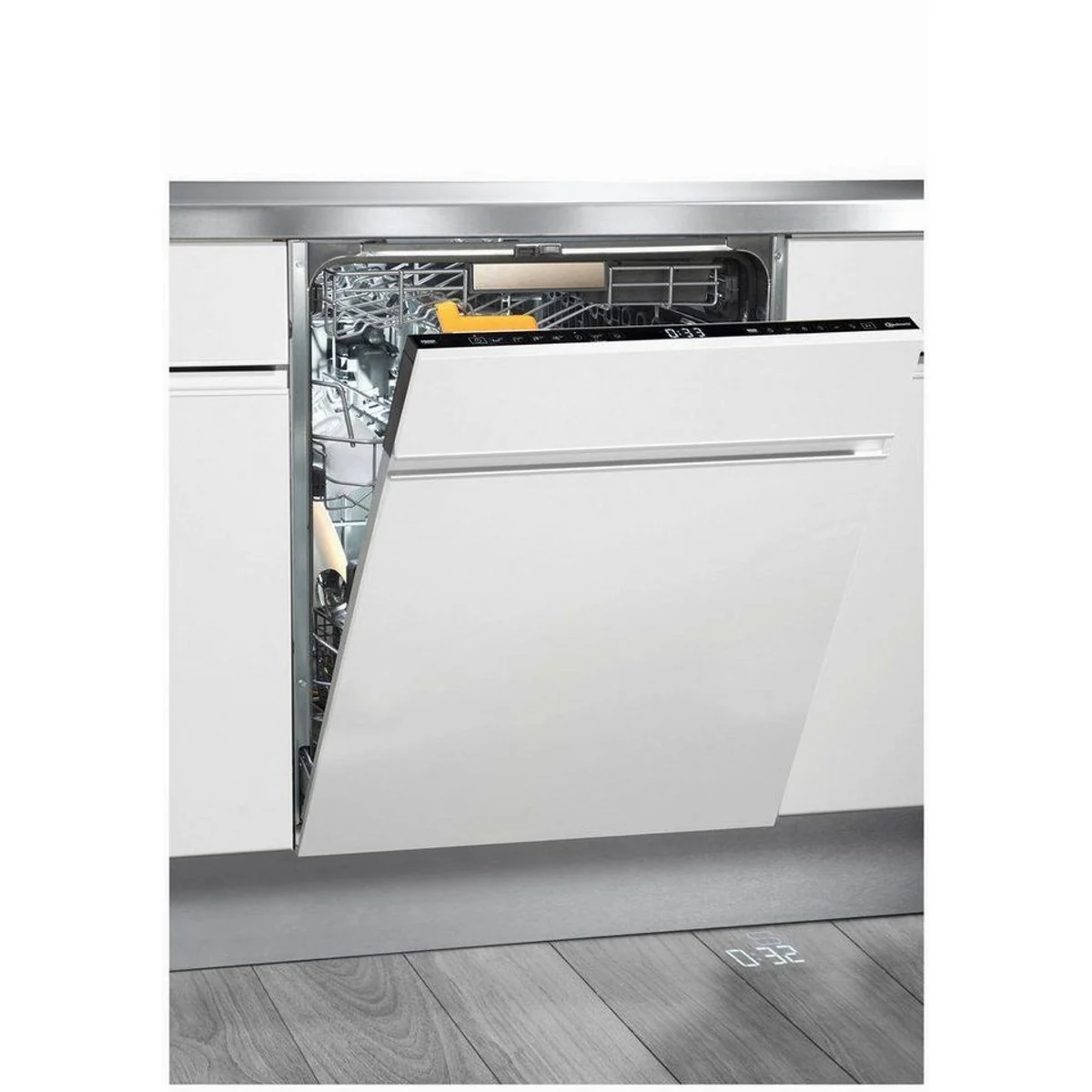 BAUKNECHT B8I HF58 TUC Geschirrspüler, 14 Maßgedecke, flüsterleise mit 38 dB 2