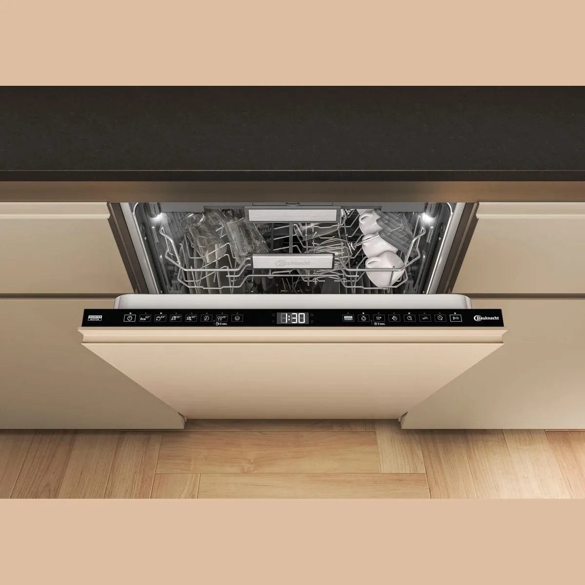 BAUKNECHT B7I HF60 TUC Geschirrspüler, 15 Maßgedecke, MaxiSpace-Innenraum 3