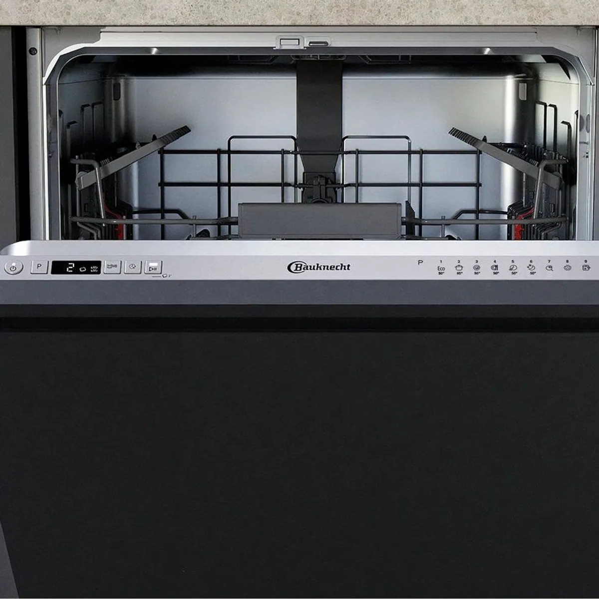 BAUKNECHT B2I HD524 AS Geschirrspüler, 14 Maßgedecke, Hygieneprogramm, Vollwasserschutz 2