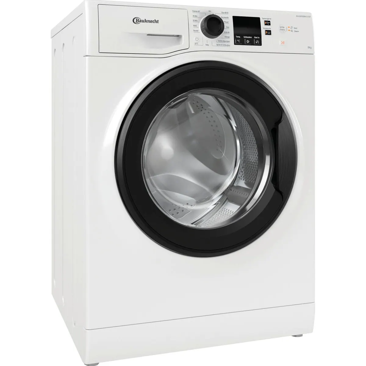BAUKNECHT Super Eco 845 A, 8 kg, 1400 U/min, Kurz 45' — effiziente Waschleistung, leiser Invertermotor, umfassender Schutz 2
