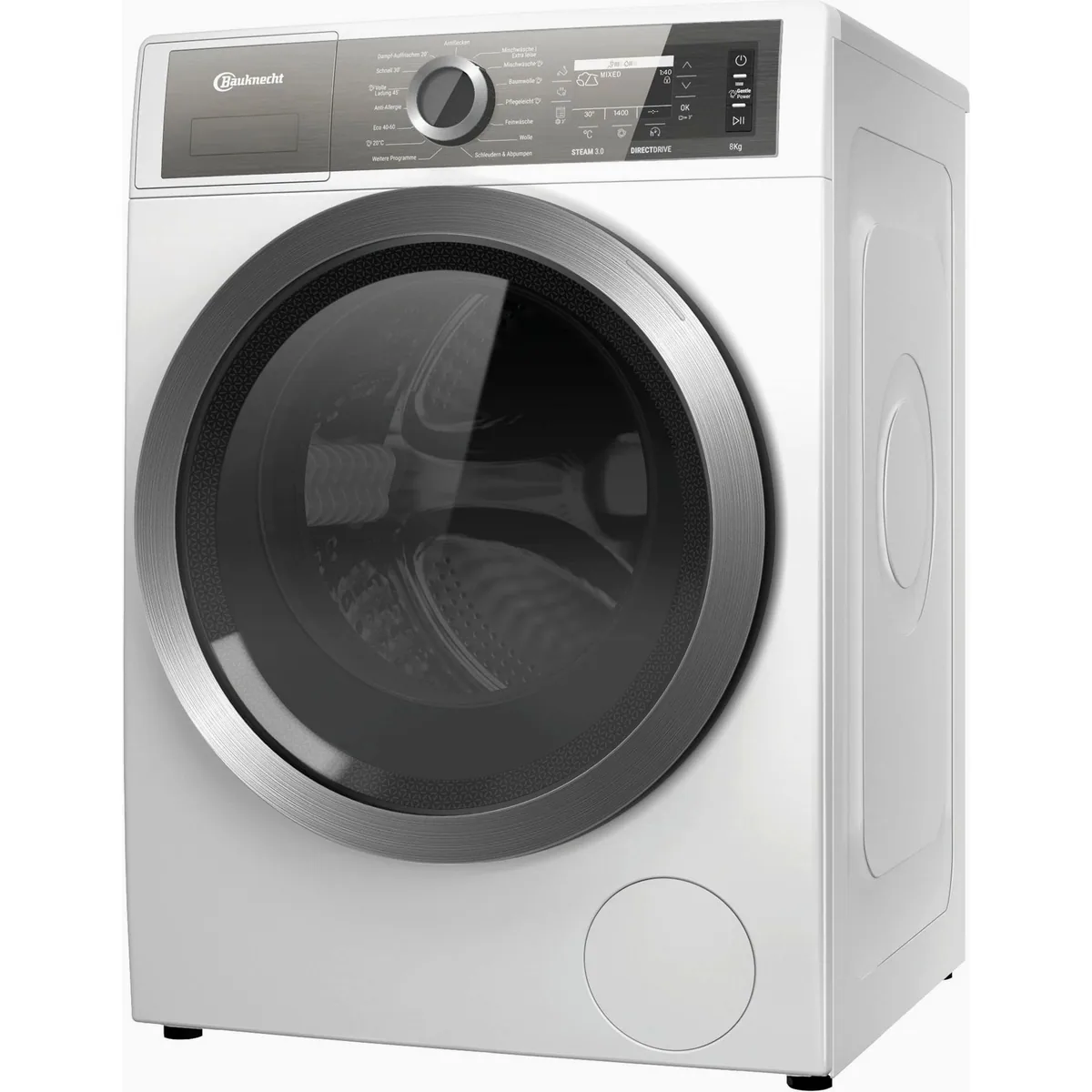 BAUKNECHT B7X 89E SILENCE DE, 8 kg, 1400 U/min, leise und effizient
