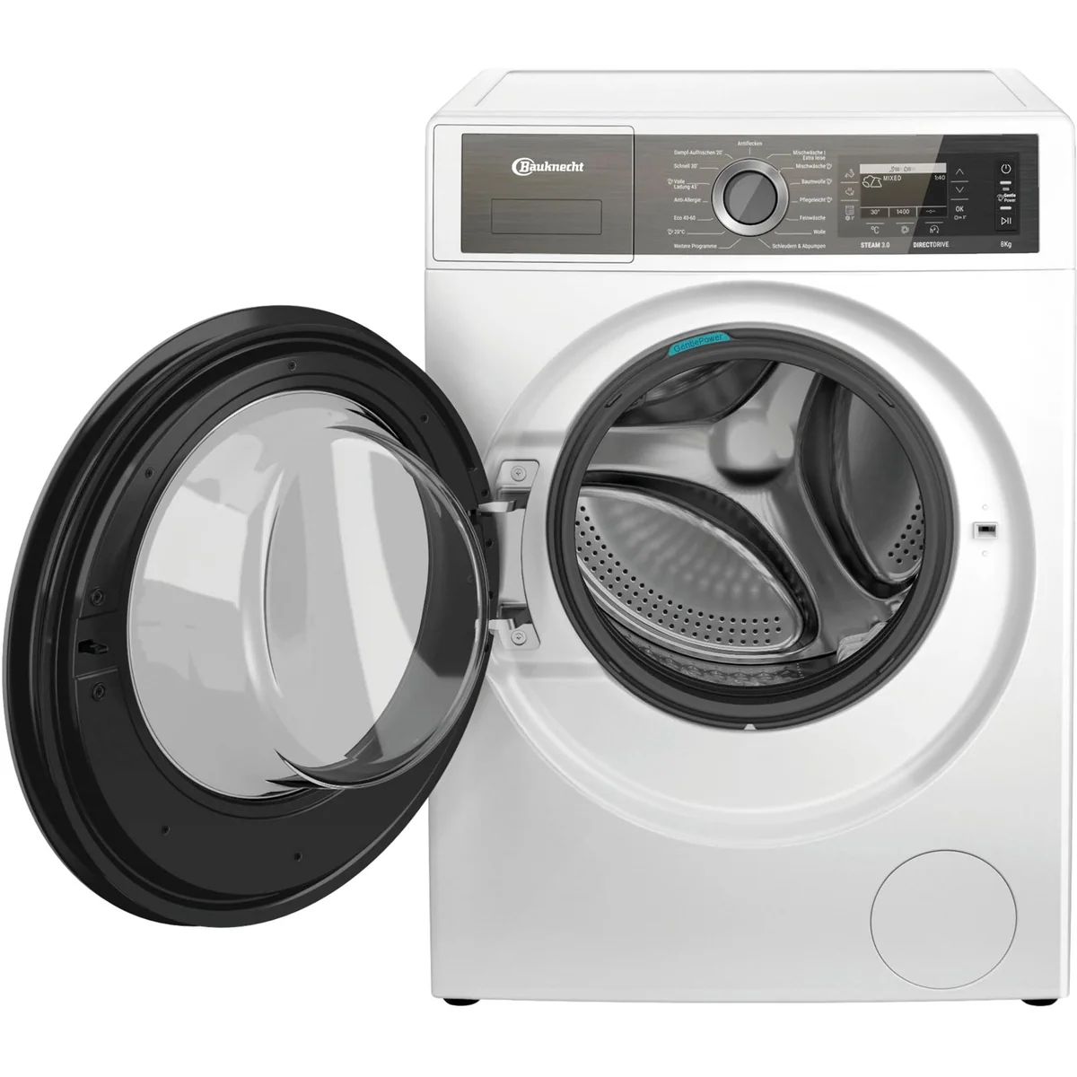 BAUKNECHT B7X 89E SILENCE DE, 8 kg, 1400 U/min, leise und effizient 3