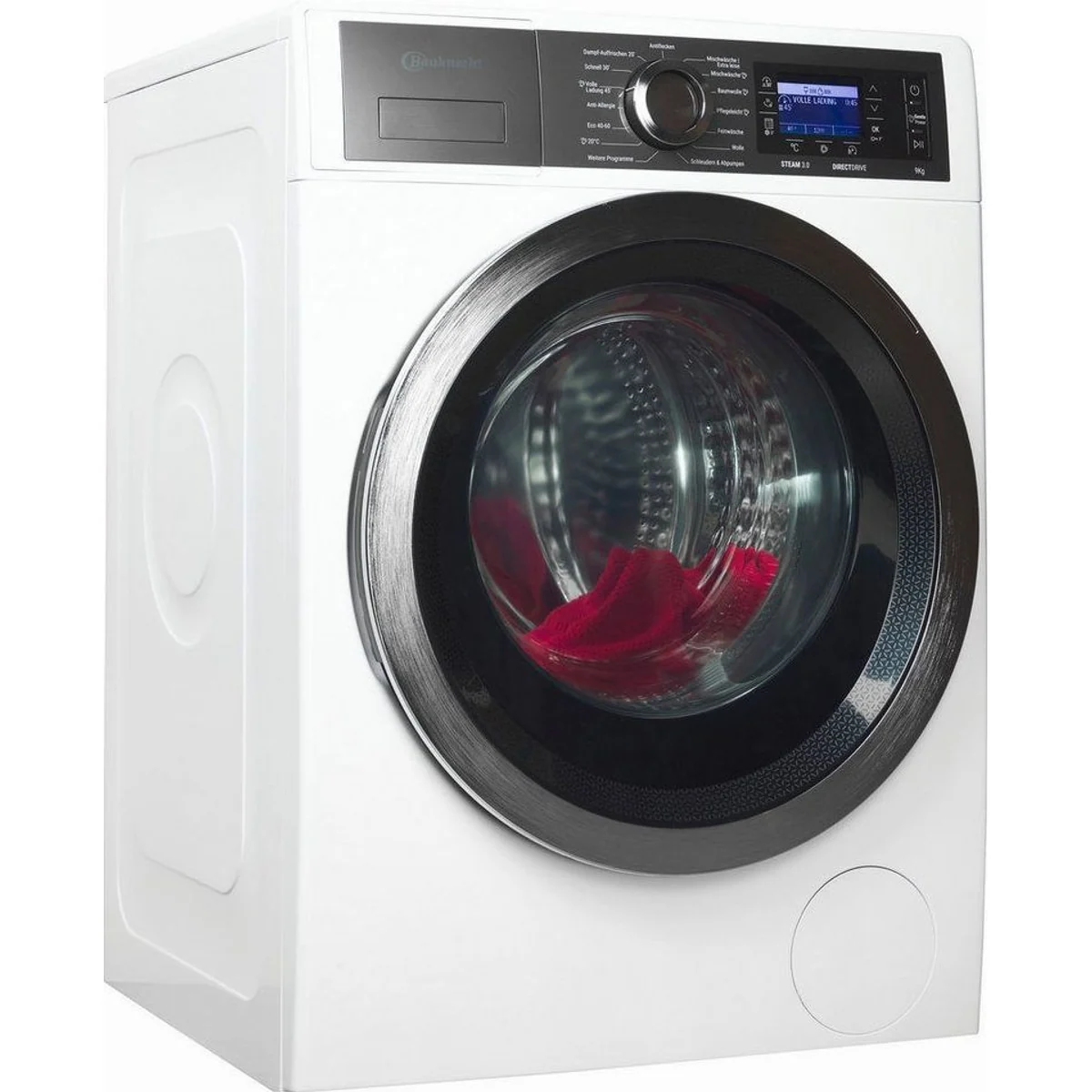 BAUKNECHT B7 99 SILENCE DE, 9 kg, 1400 U/min — energieeffizient, geräuscharm, vielseitig