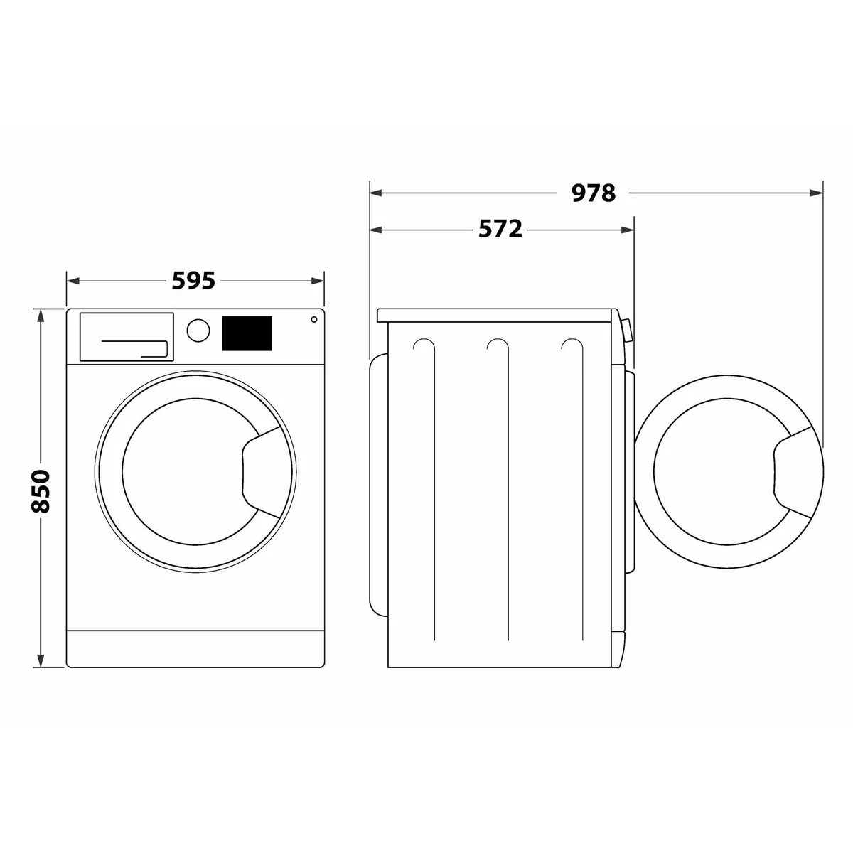 BAUKNECHT WBP 714A Waschmaschine, 7 kg, 1400 U/min, Kurzprogramm 45' – zeitsparendes Waschen 5